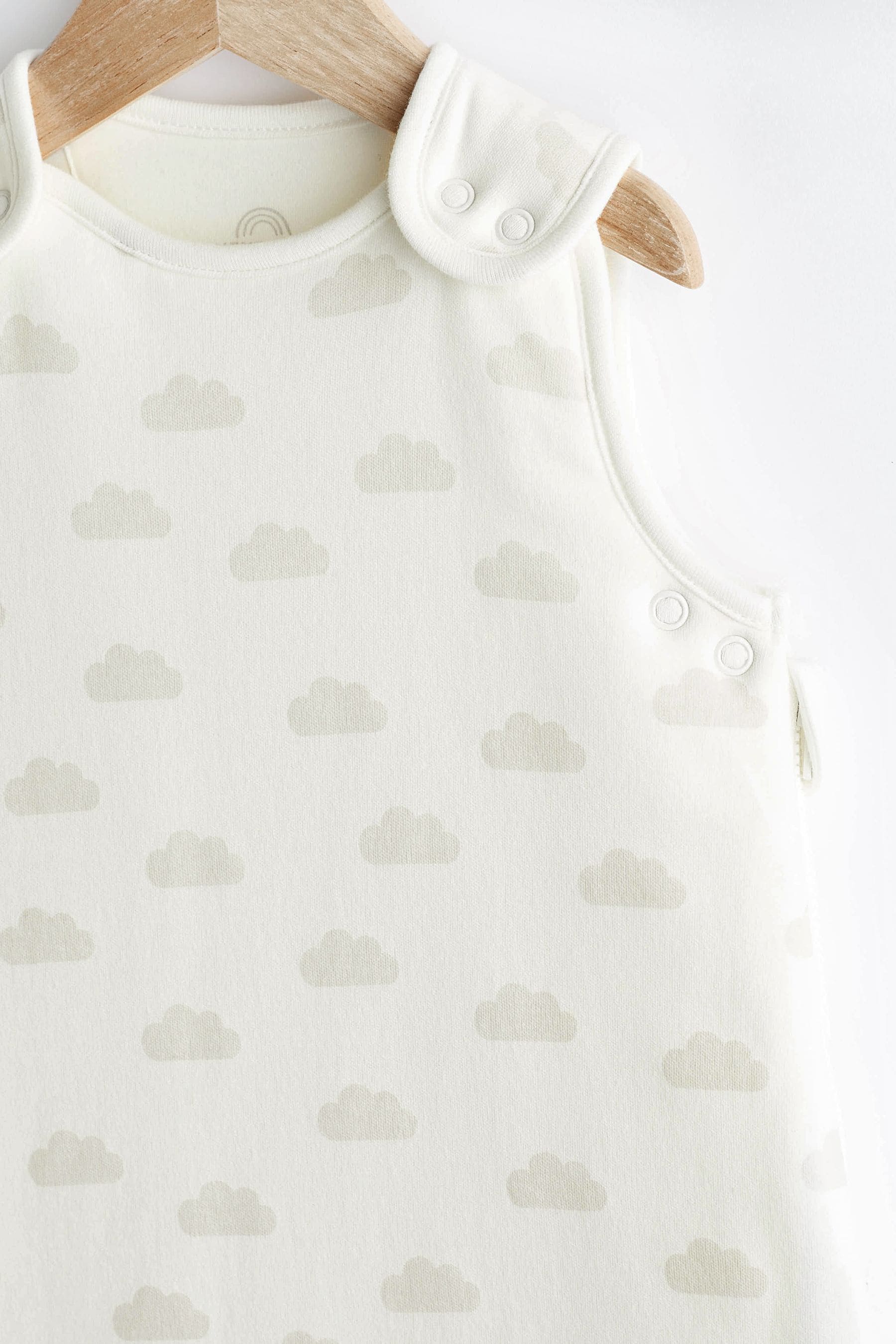 Grey Cloud 2.5 Tog Baby 100% Cotton Sleep Bag