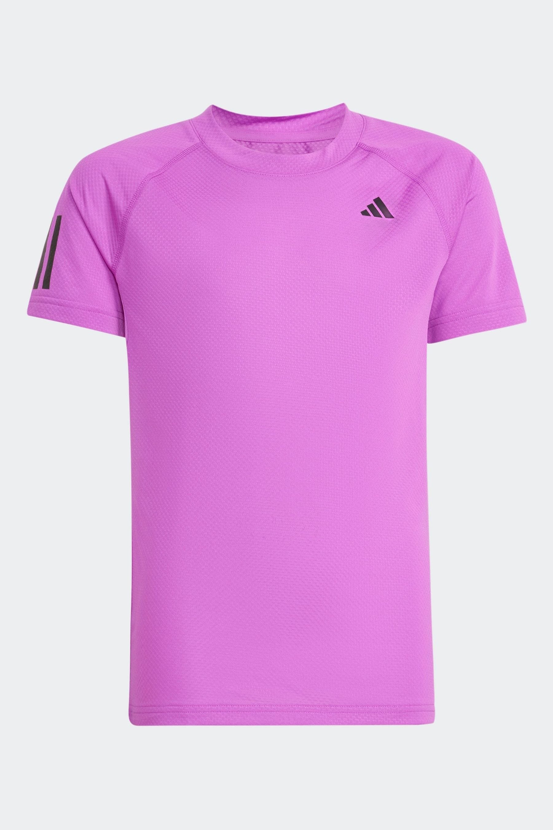 adidas Purple Tennis Club T Shirt