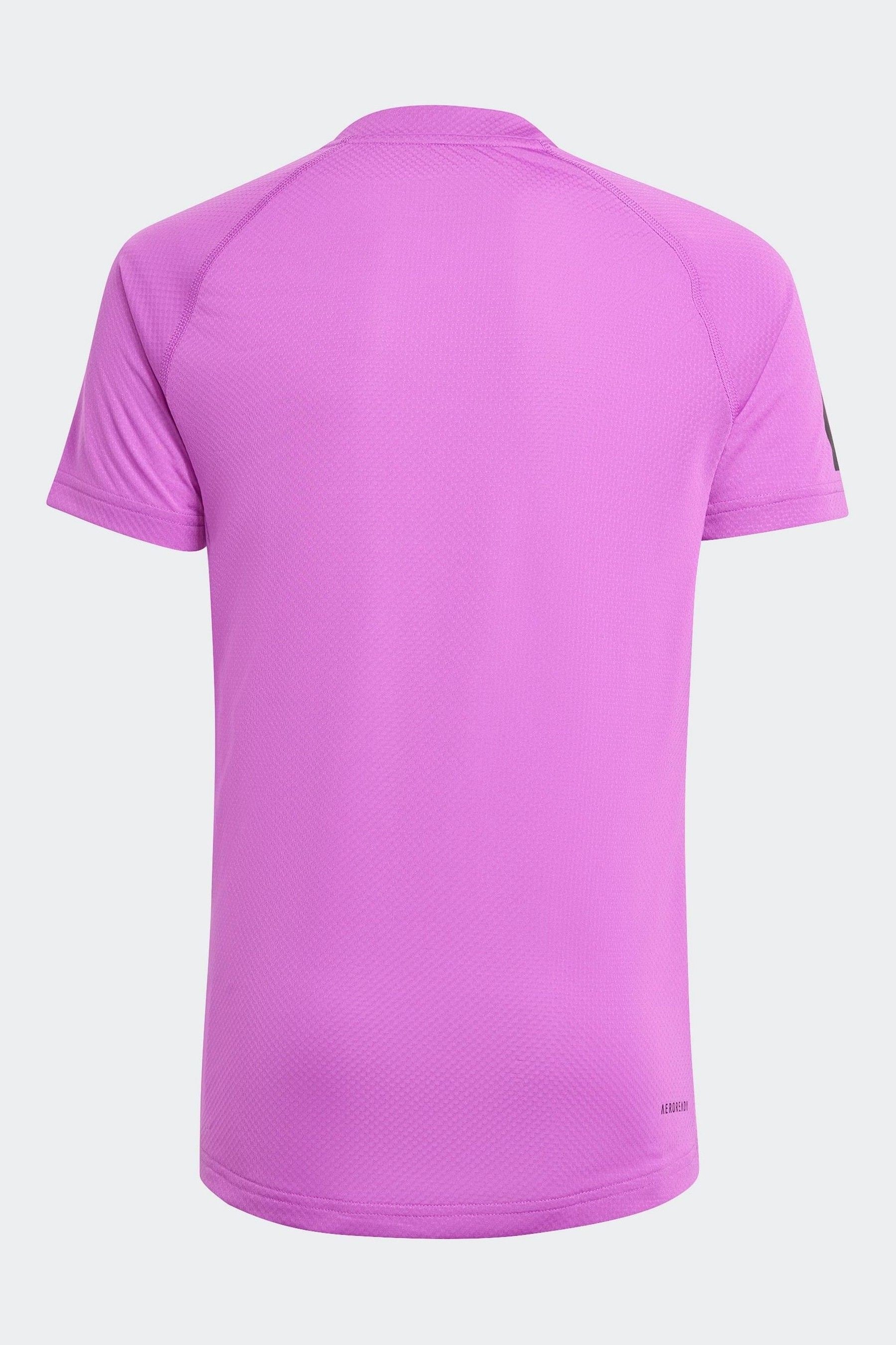 adidas Purple Tennis Club T Shirt