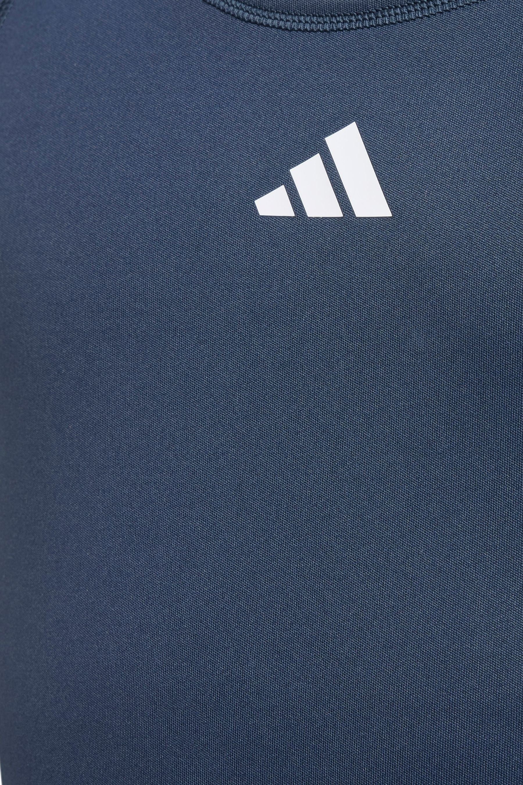 adidas Navy Tennis Club Vest and Short Set