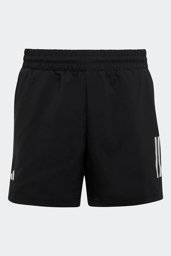 adidas Black Club 3 Stripe Shorts