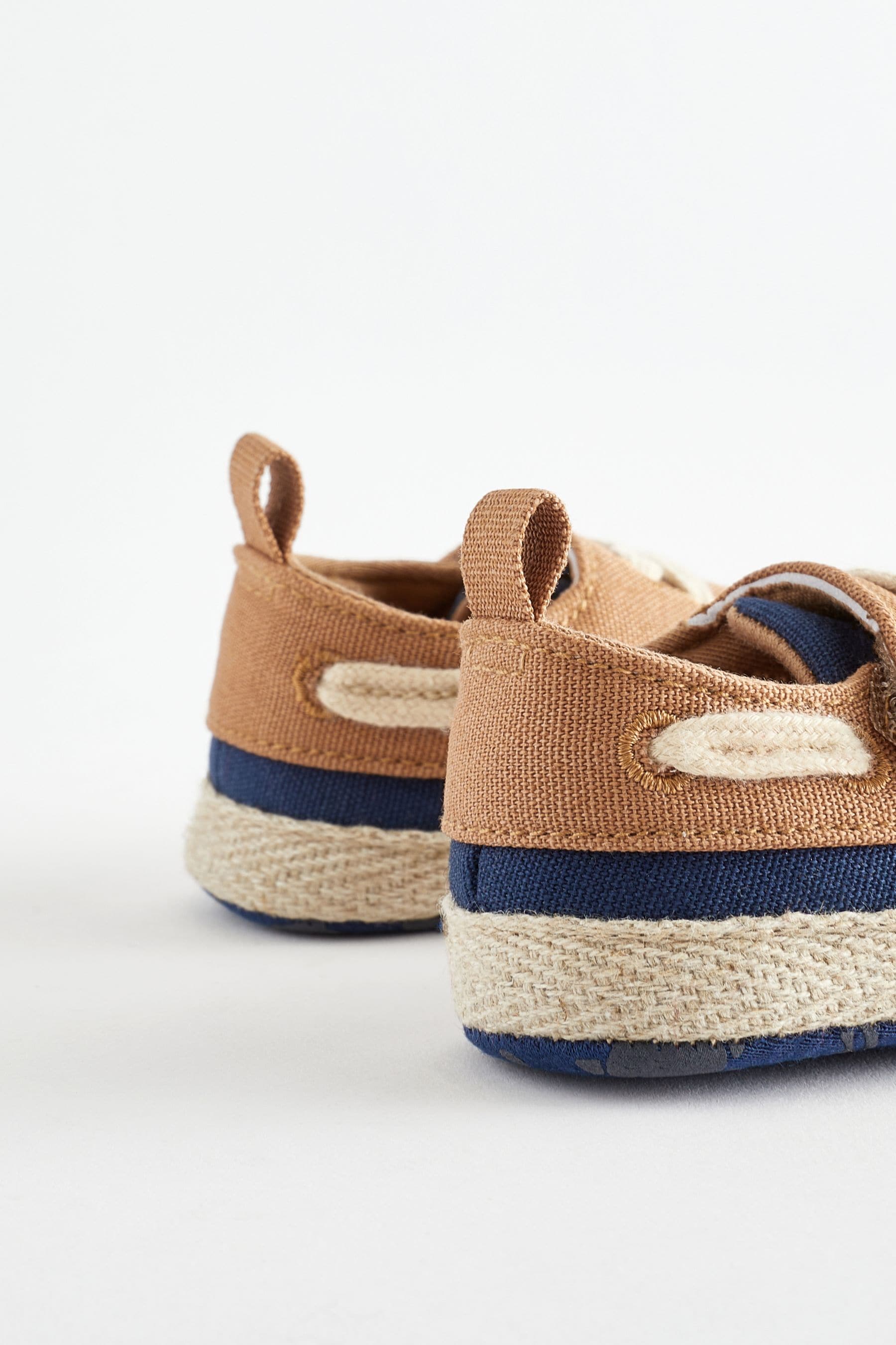 Navy Baby Boat Shoes (0-24mths)