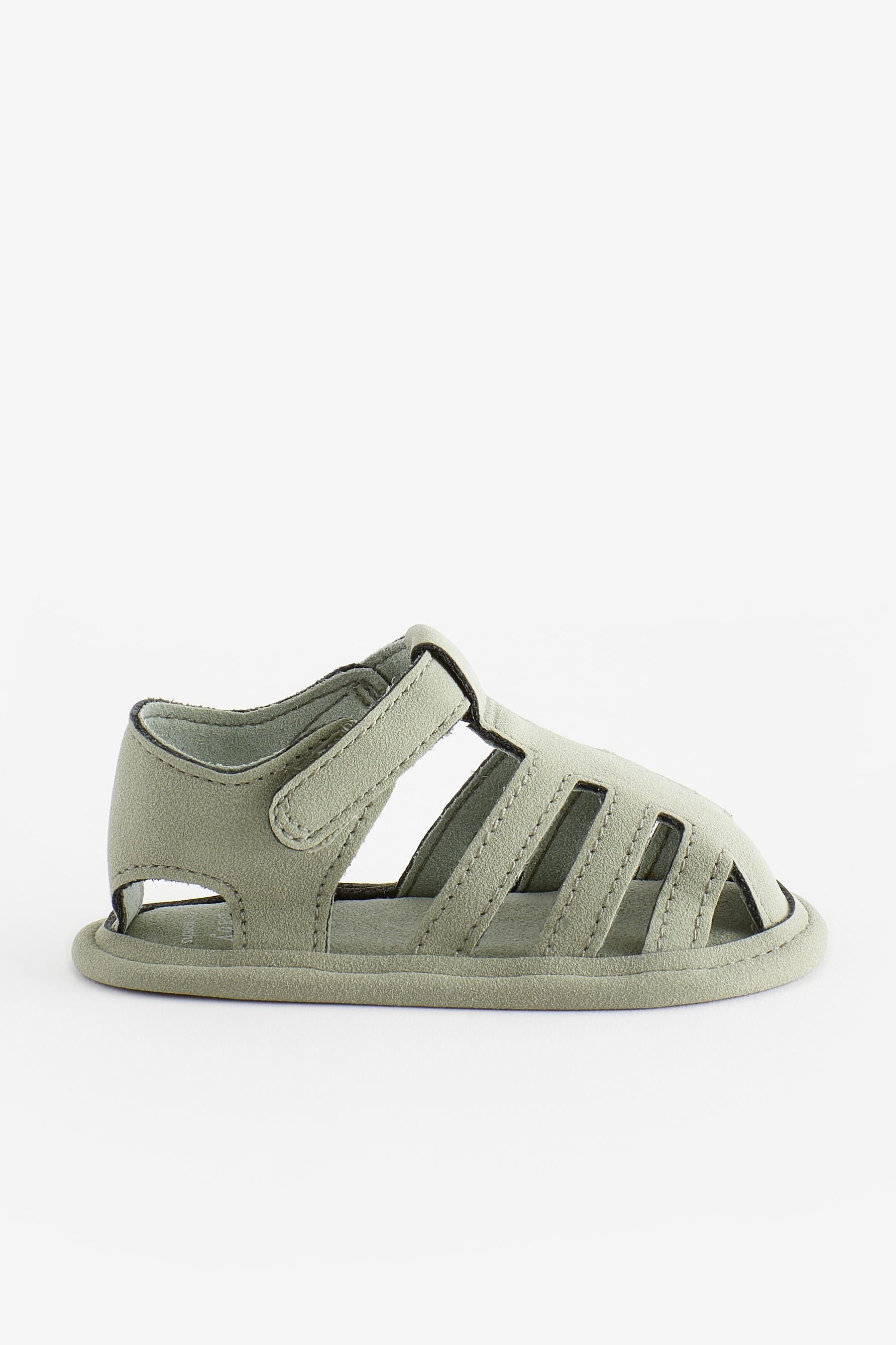 Sage Green Fisherman Baby Sandals (0-24mths)