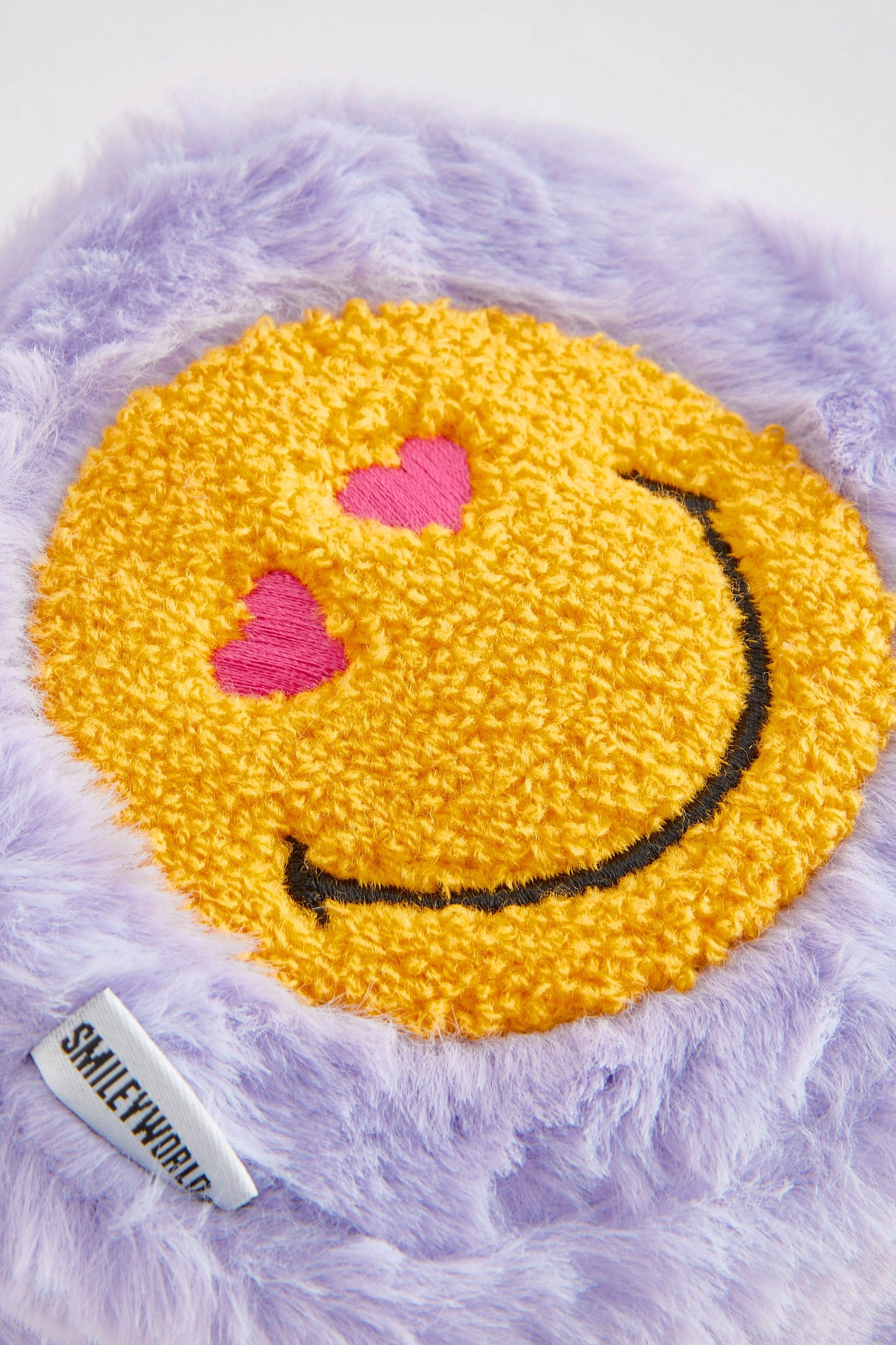 Lilac Purple SMILEYWORLD® Faux Fur Bag