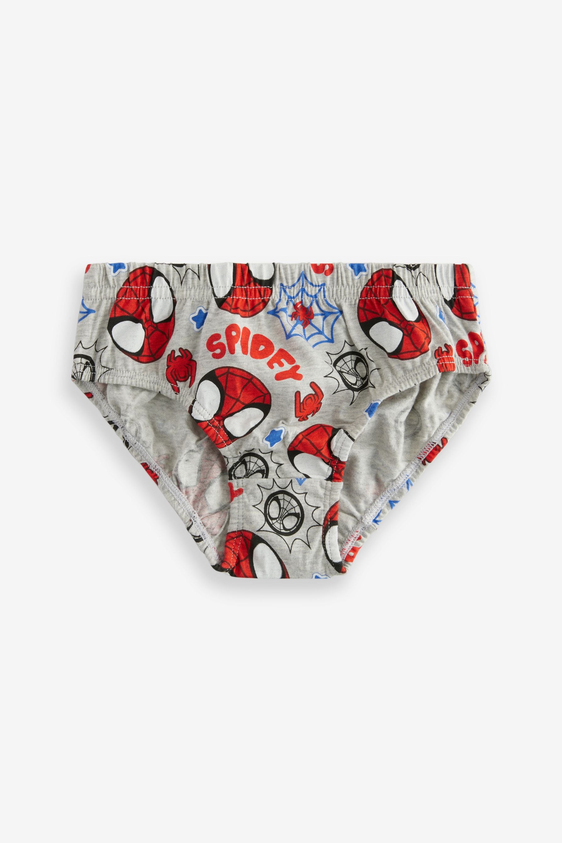 Spiderman 100% Cotton Briefs 5 Pack (1.5-10yrs)