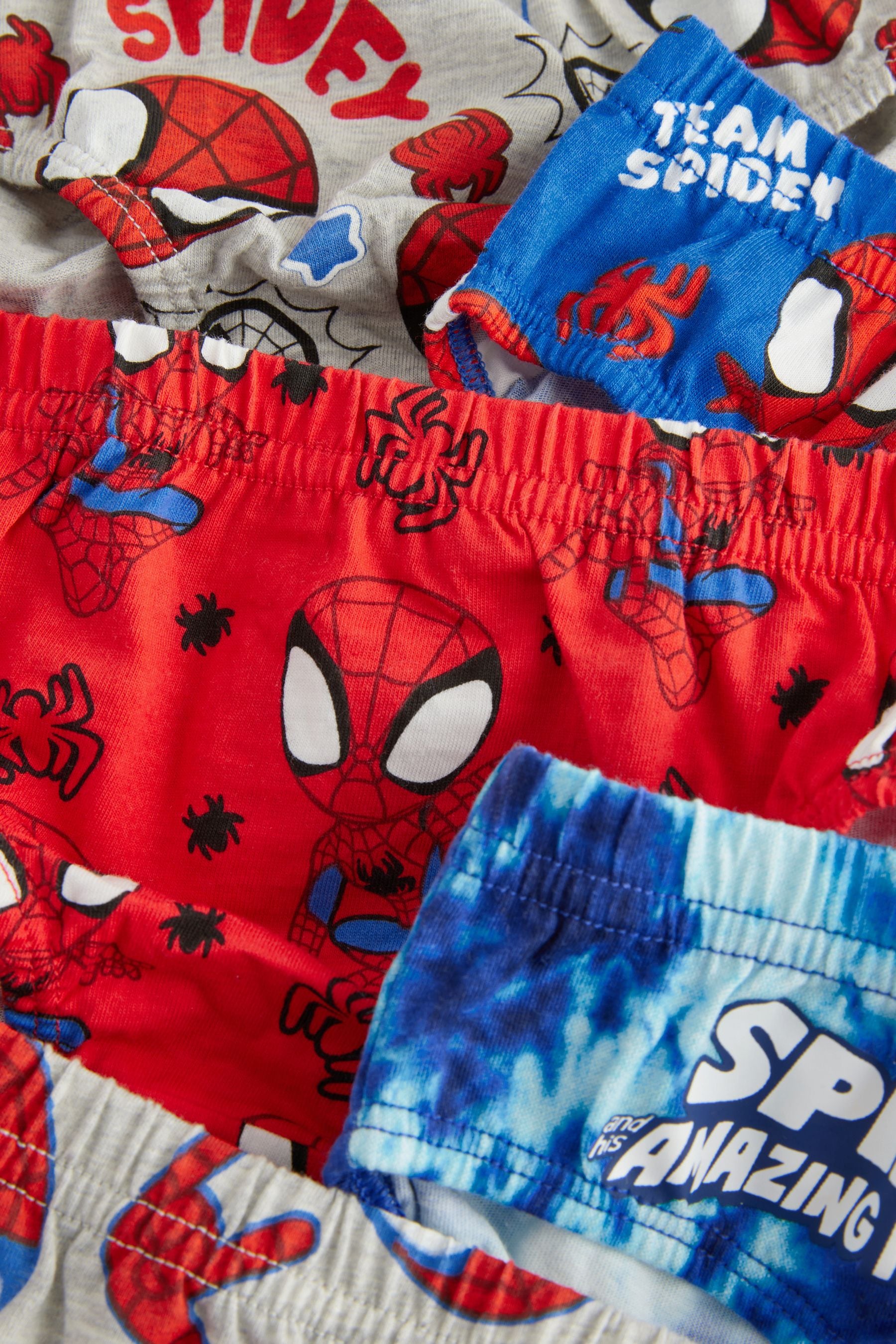 Spiderman 100% Cotton Briefs 5 Pack (1.5-10yrs)