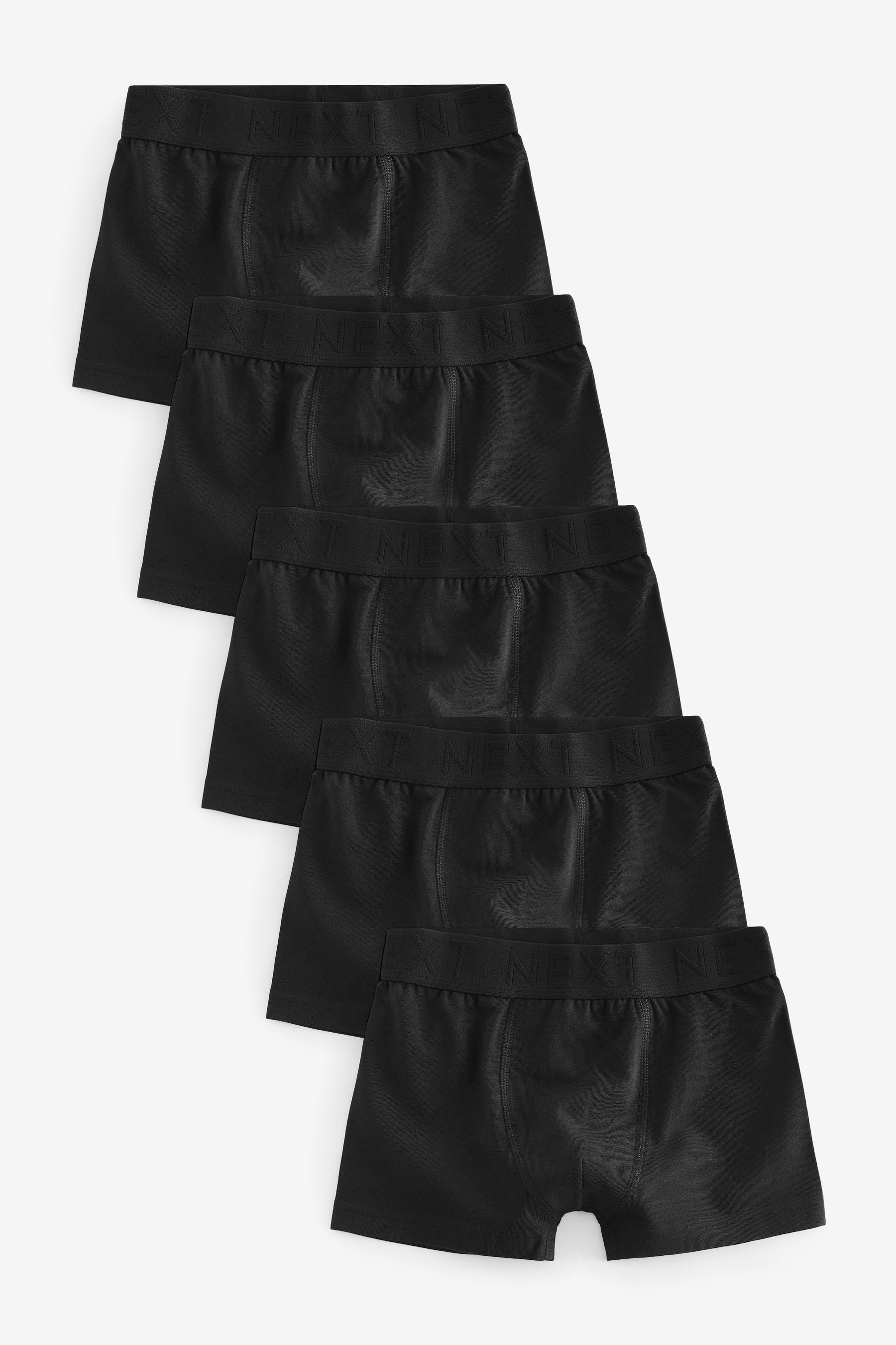 Black Trunks 5 Pack (2-16yrs)