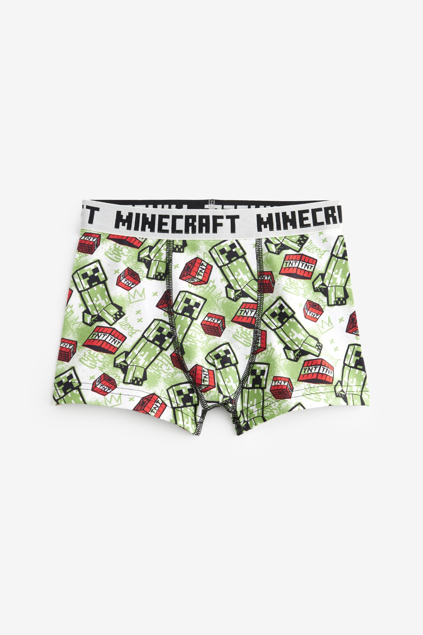 Minecraft License Trunks 5 Pack (3-16yrs)