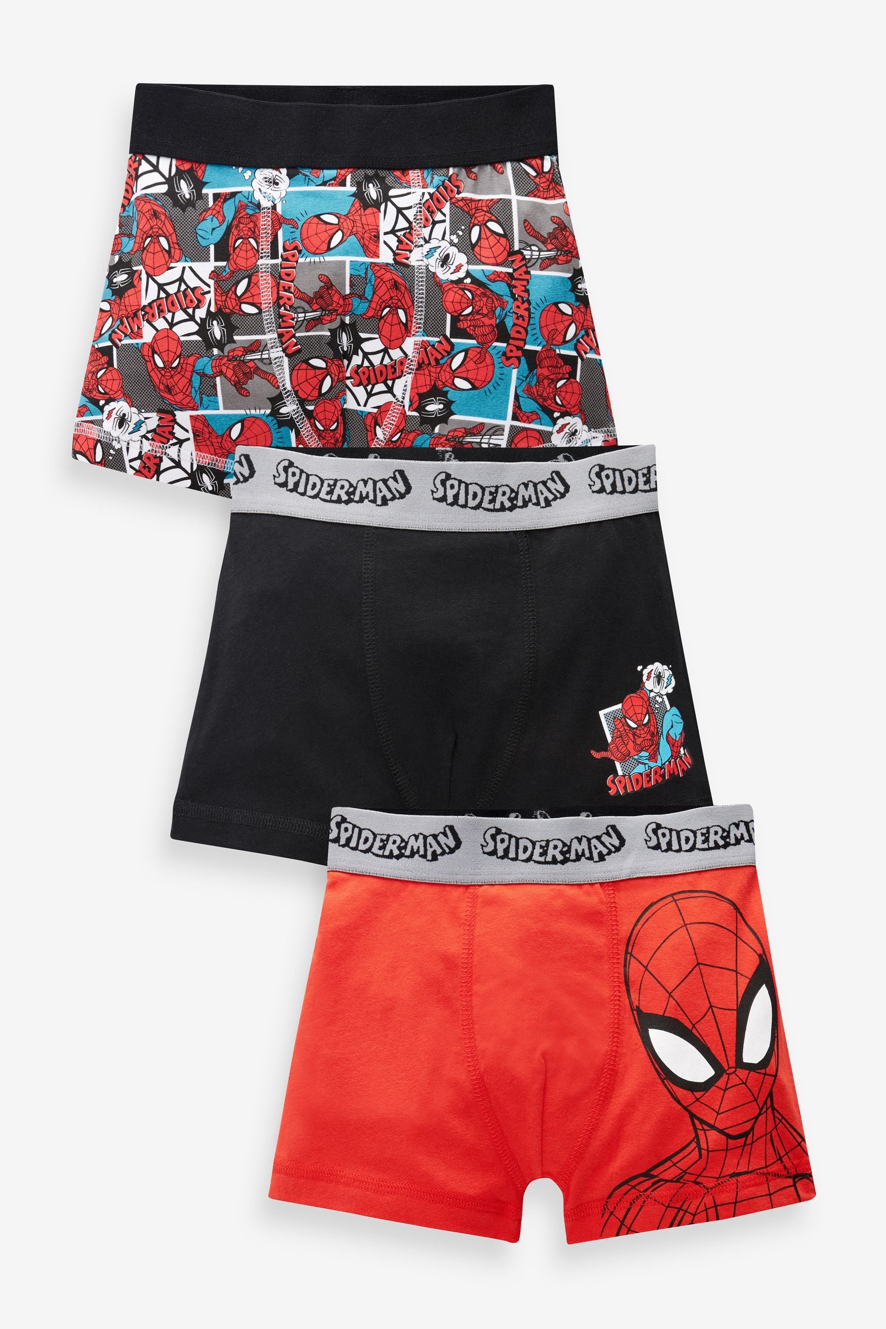 Spider-Man License Trunks 3 Pack (1.5-14yrs)