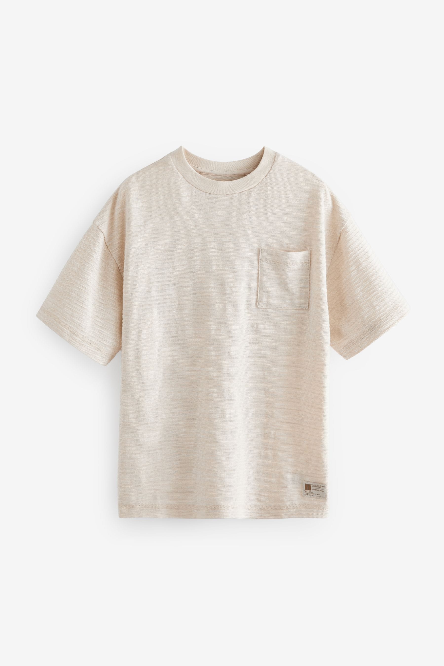 Natural Texture Relax Fit Textured T-Shirt (3-16yrs)