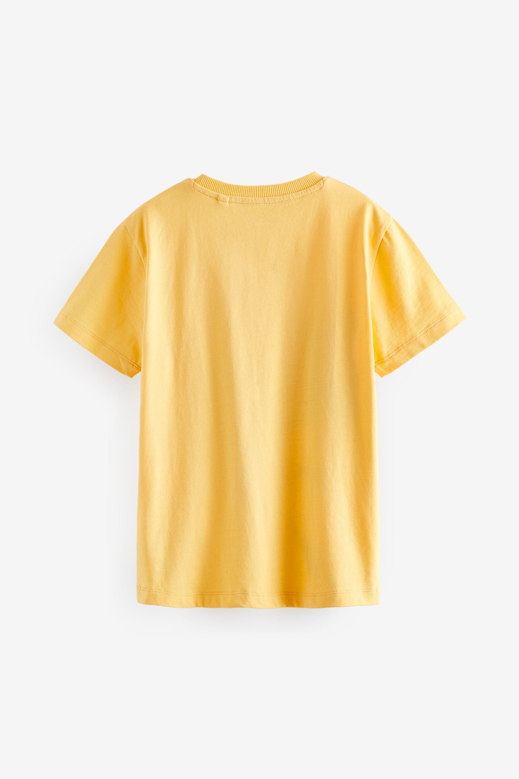 Yellow Shark Snorkel Short Sleeve Graphic T-Shirt (3-16yrs)