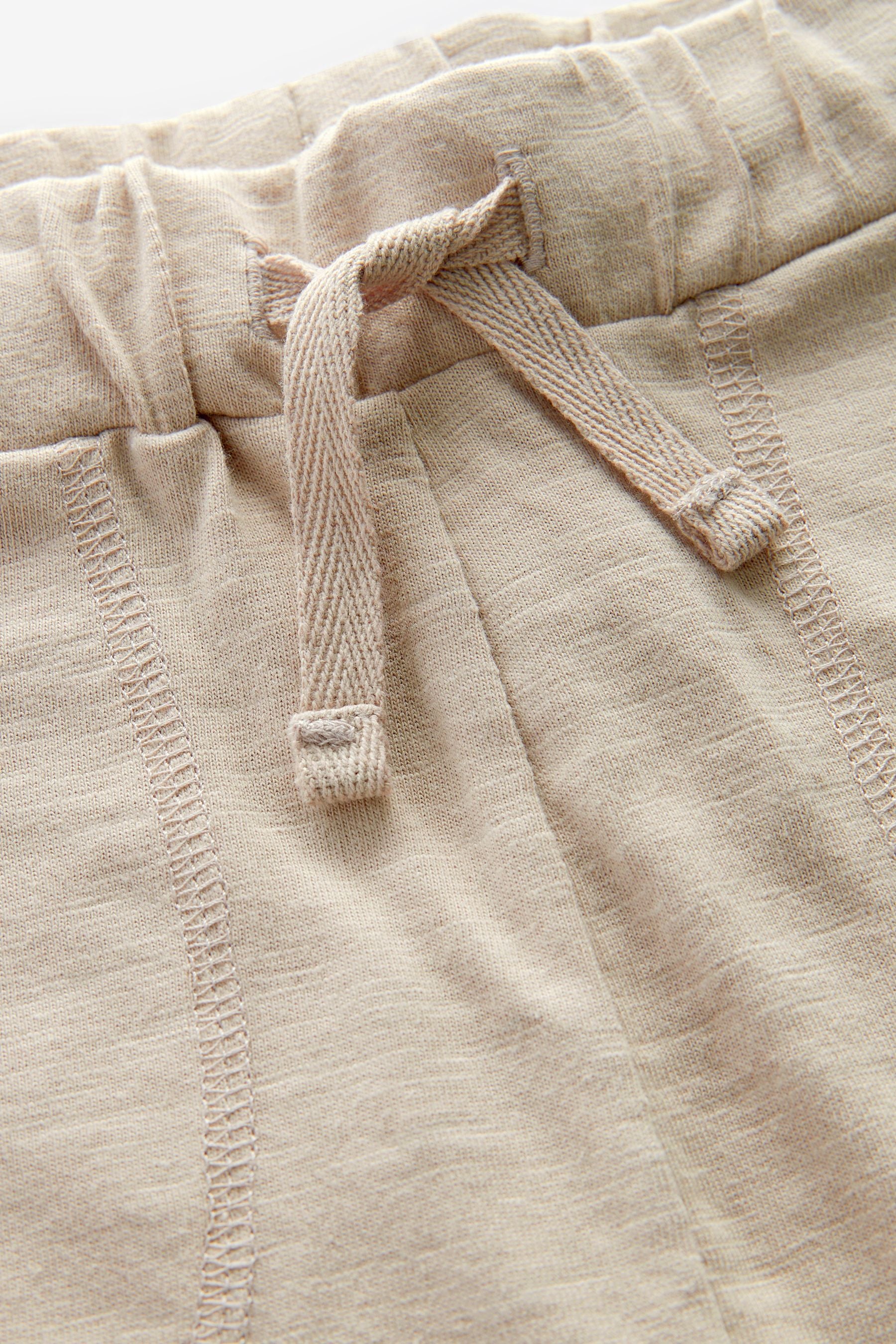 Stone Lightweight 100% Cotton Jersey Joggers (3mths-7yrs)