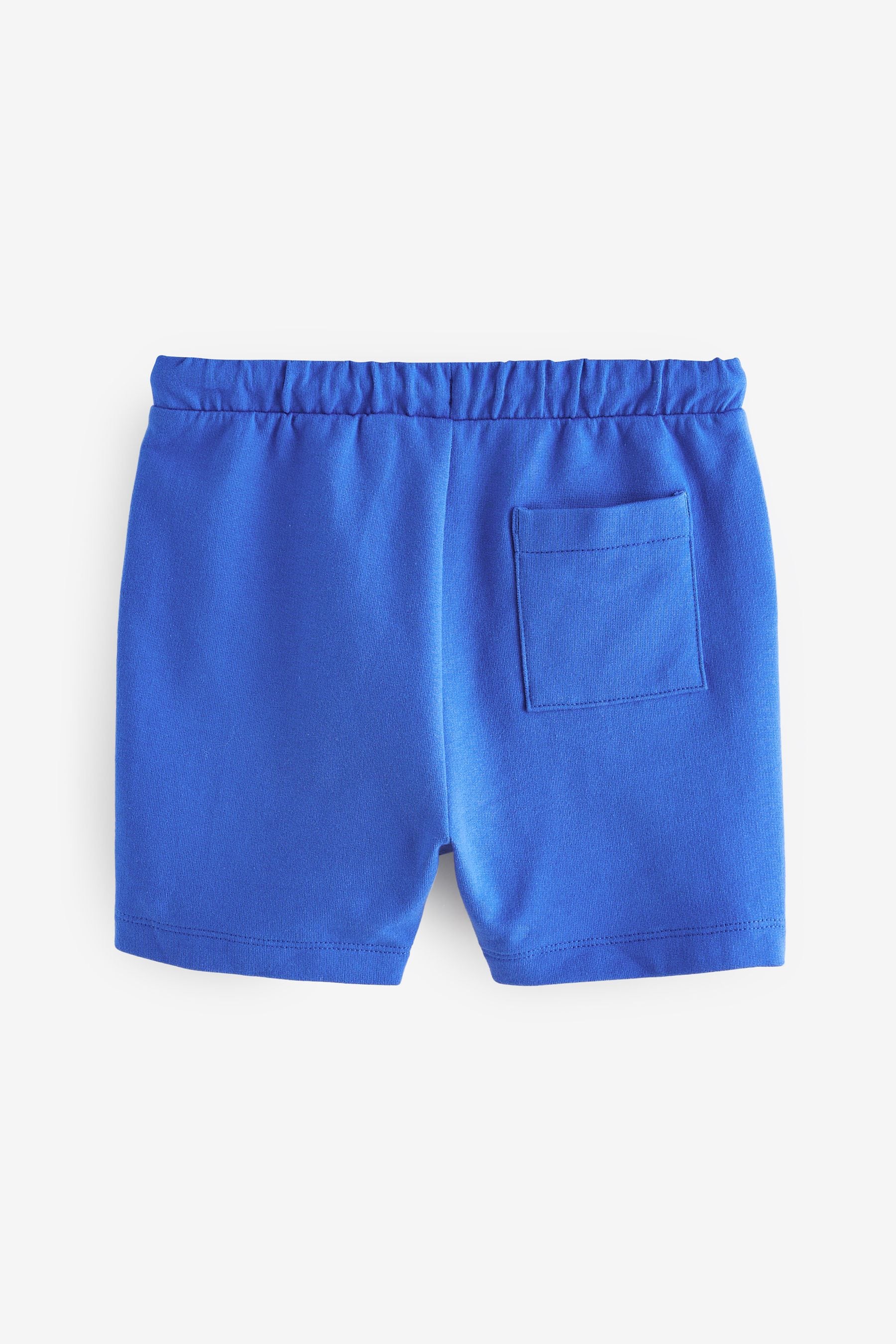 Blue/Teal/Mineral 100% Cotton Jersey Shorts 3 Pack (3mths-7yrs)