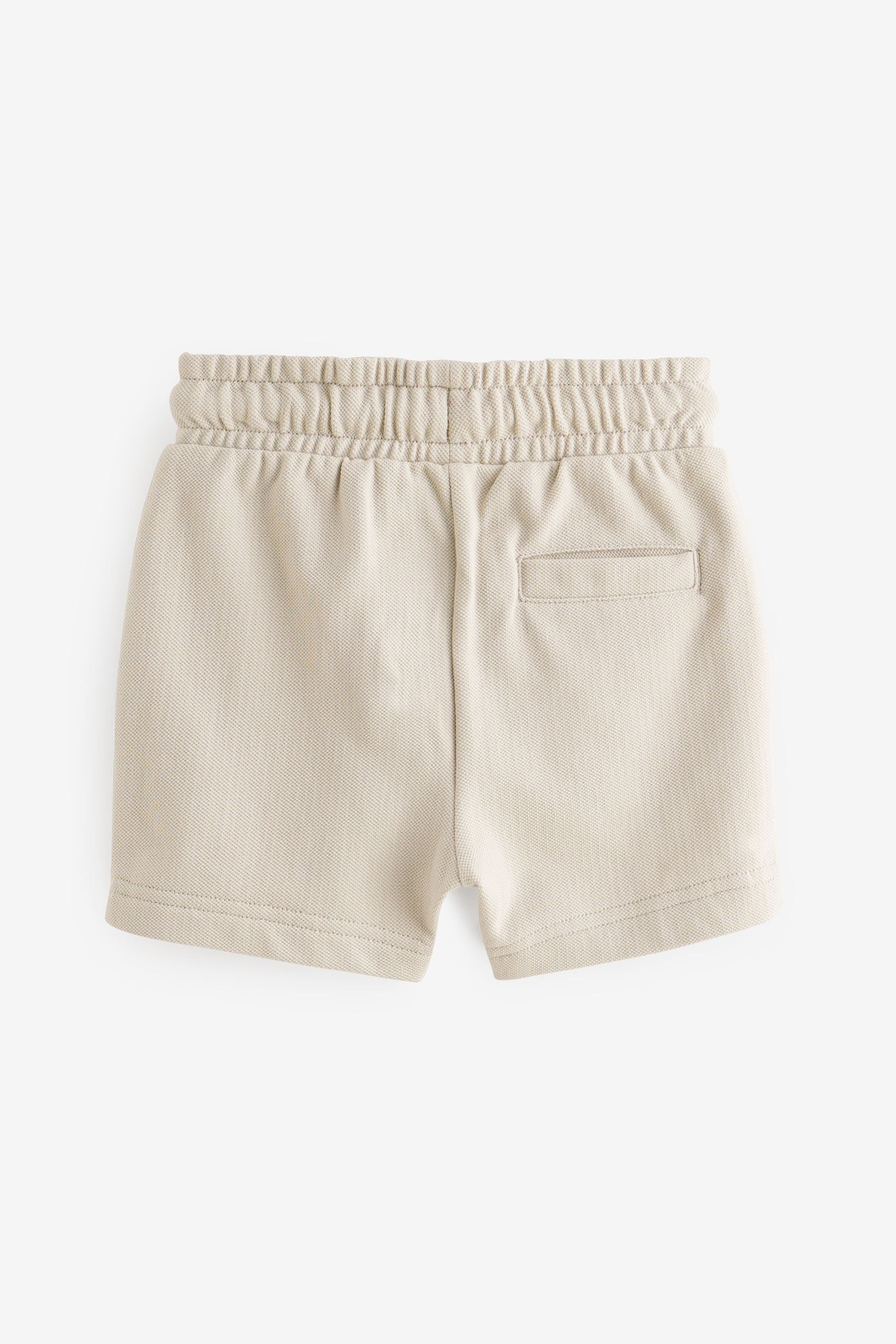 Stone 100% Cotton Pintuck Shorts (3mths-7yrs)