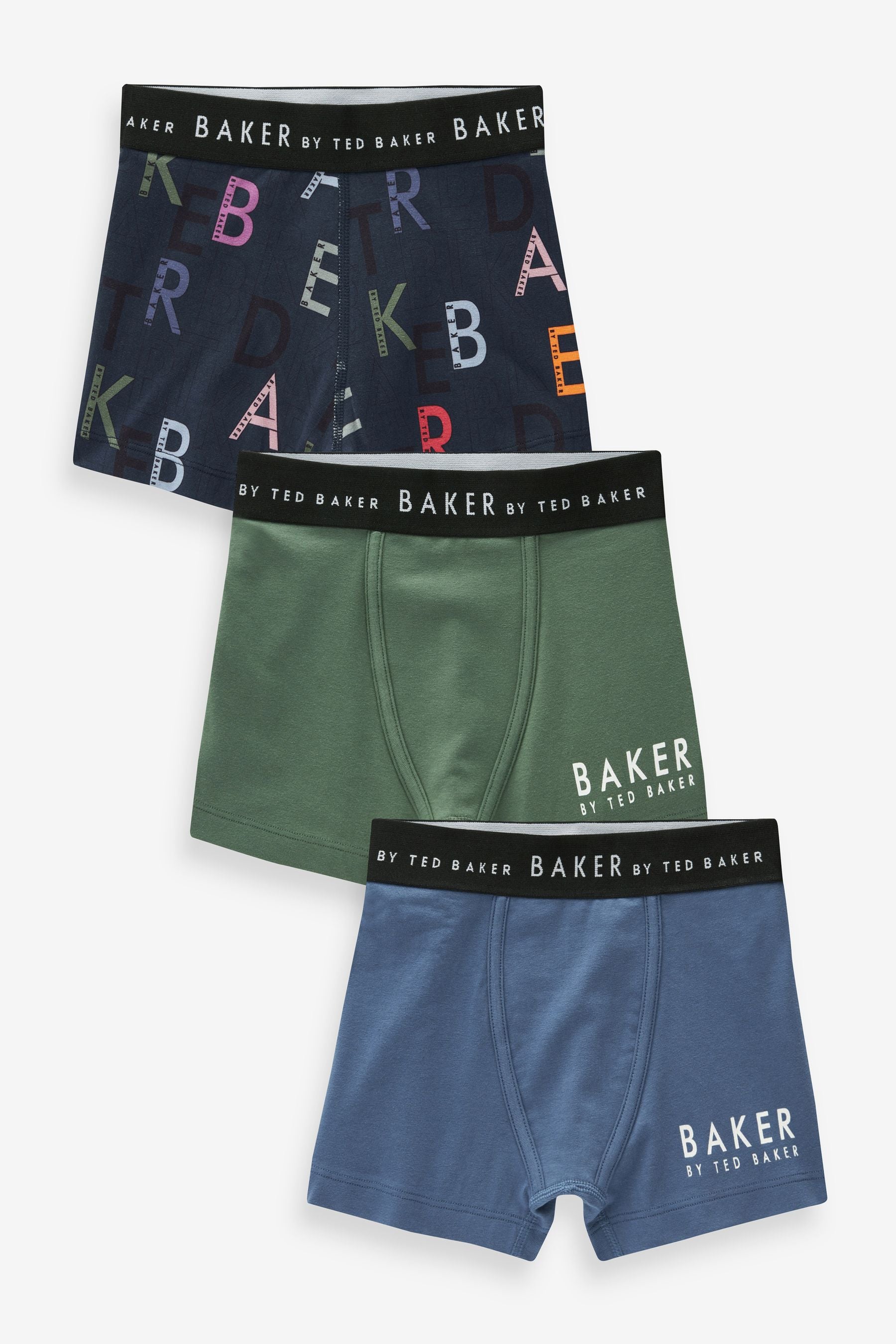 Blue Baker by Ted Baker Boxers 3 Pack