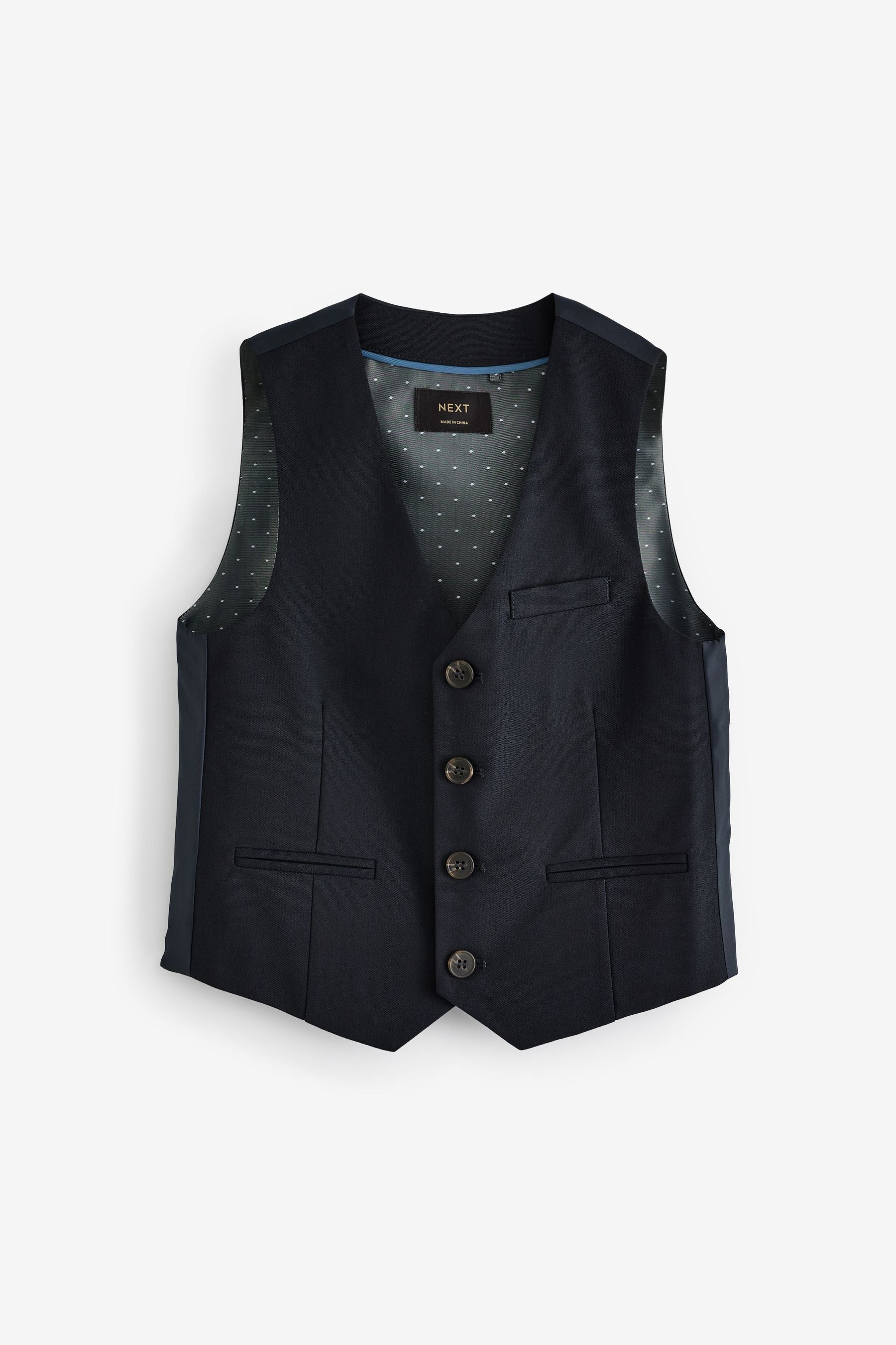 Stand Alone Navy Waistcoat (12mths-16yrs)