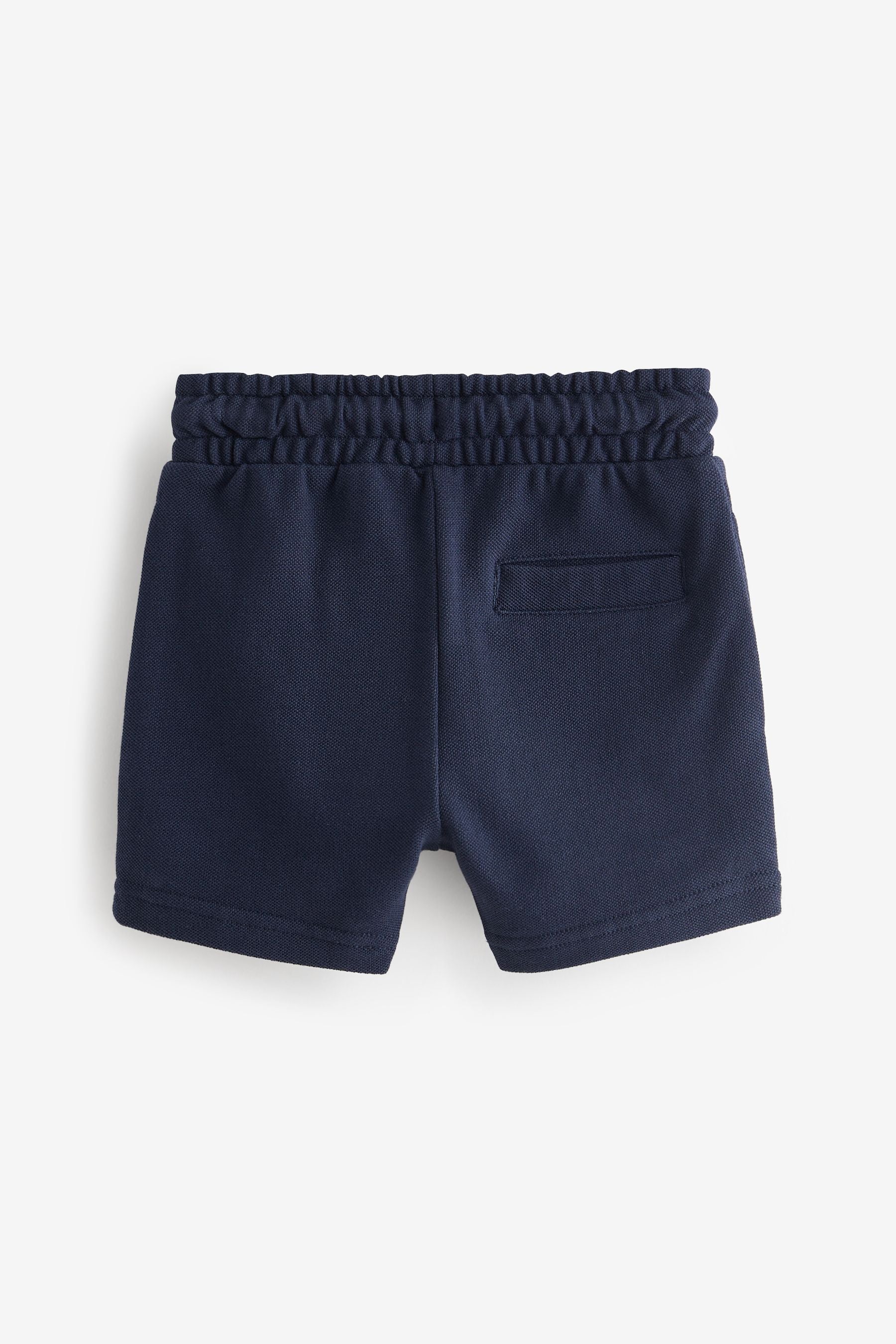 Navy Blue Pintuck Shorts (3mths-7yrs)