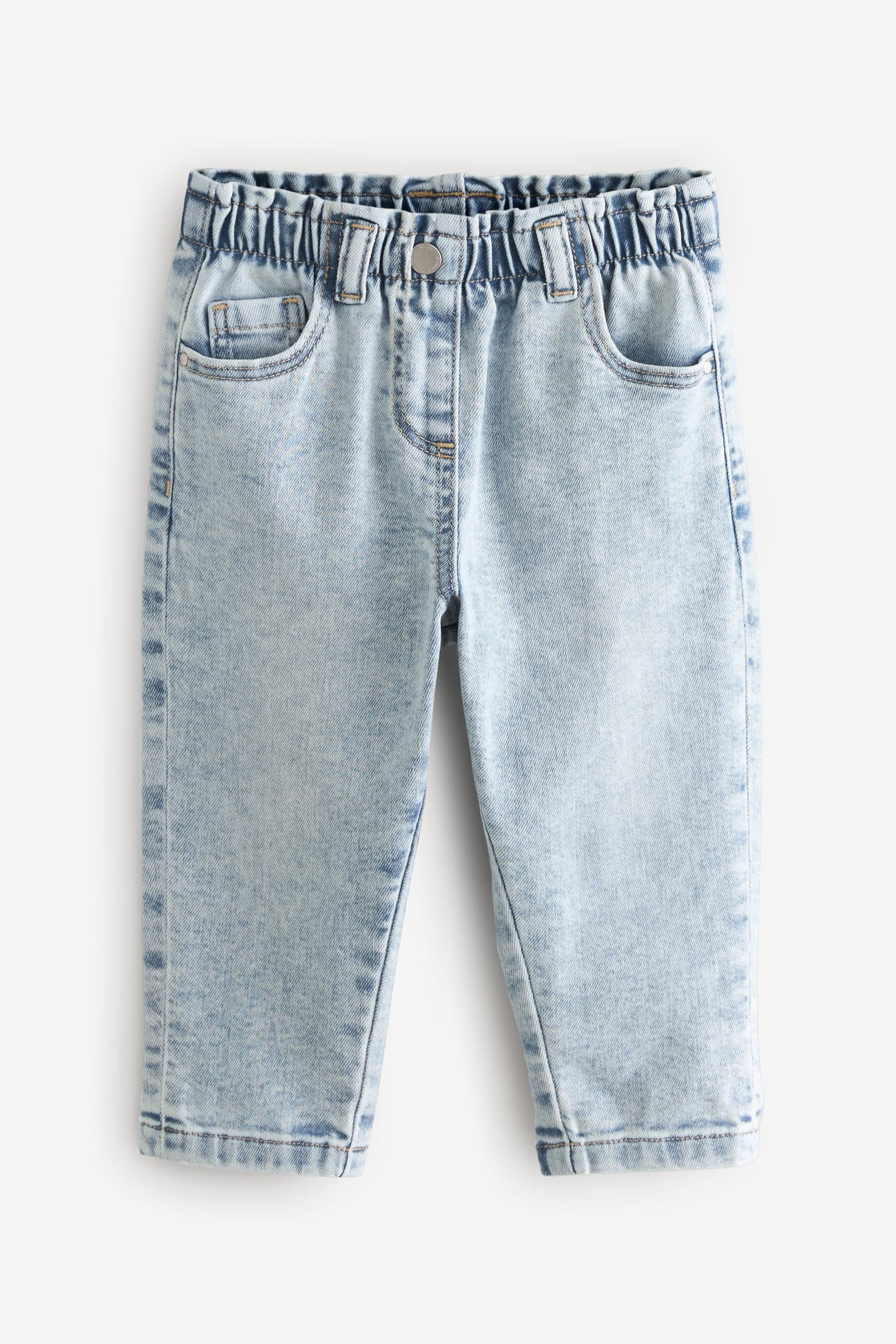 Denim Lightwash Mom Jeans (3mths-7yrs)