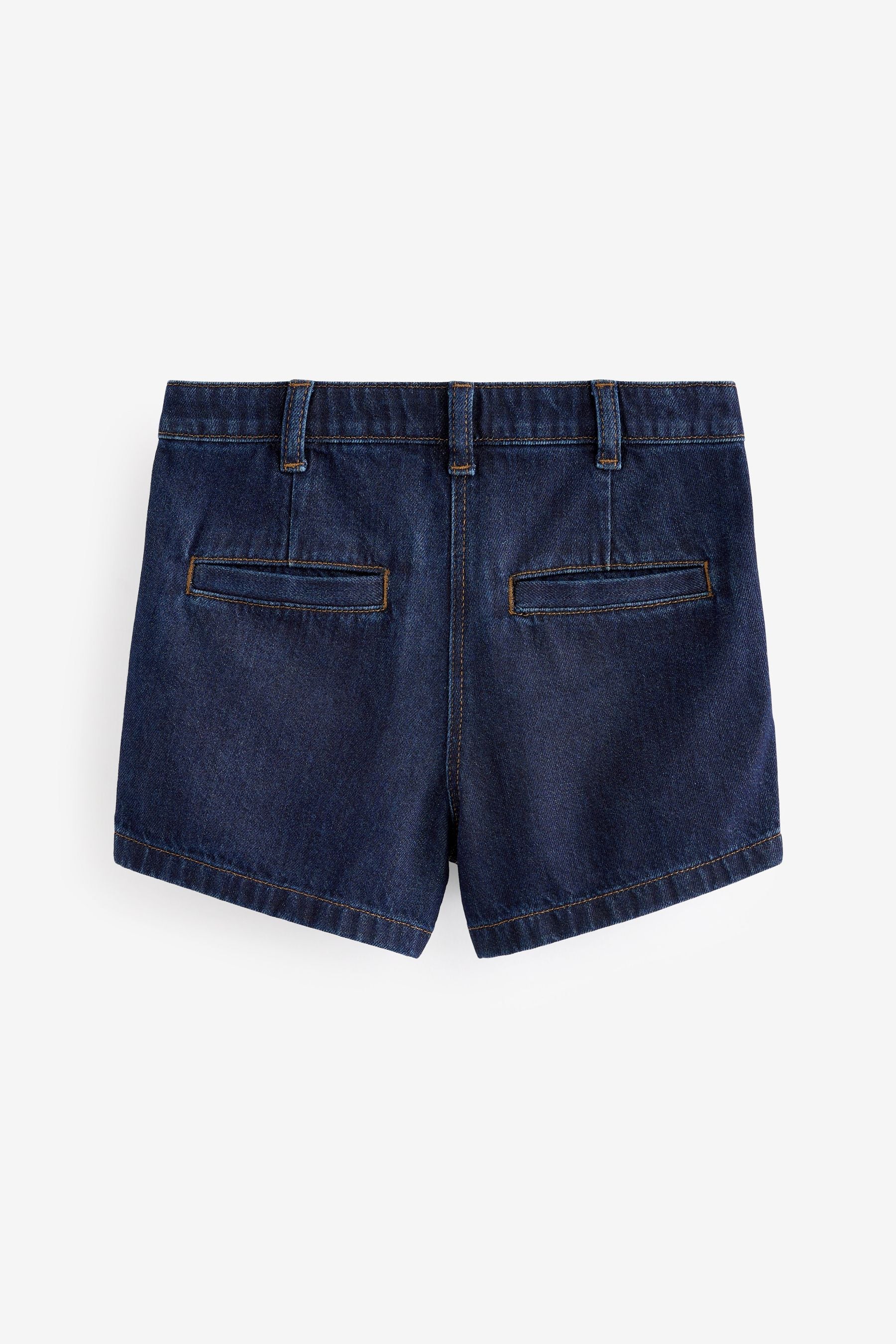 Dark Blue Pocket Denim Shorts (3-16yrs)