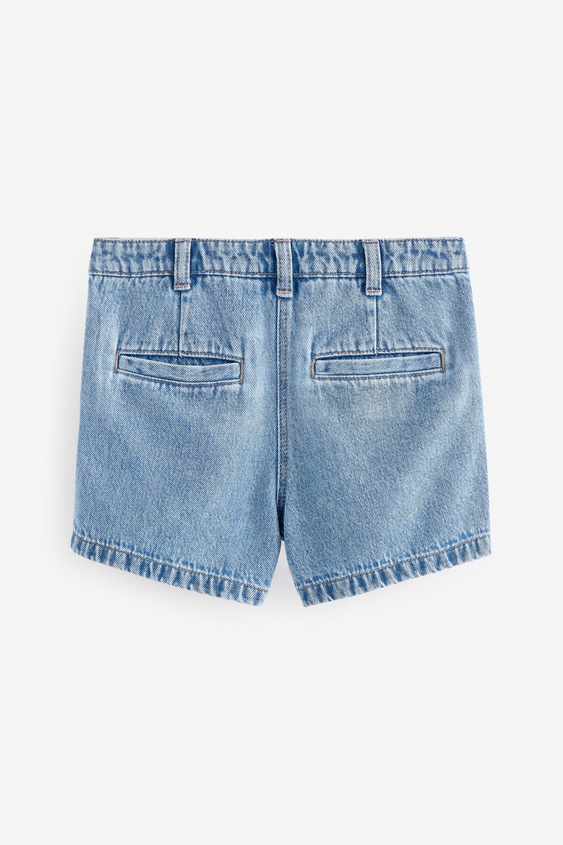 Mid Blue Pocket Denim Shorts (3-16yrs)