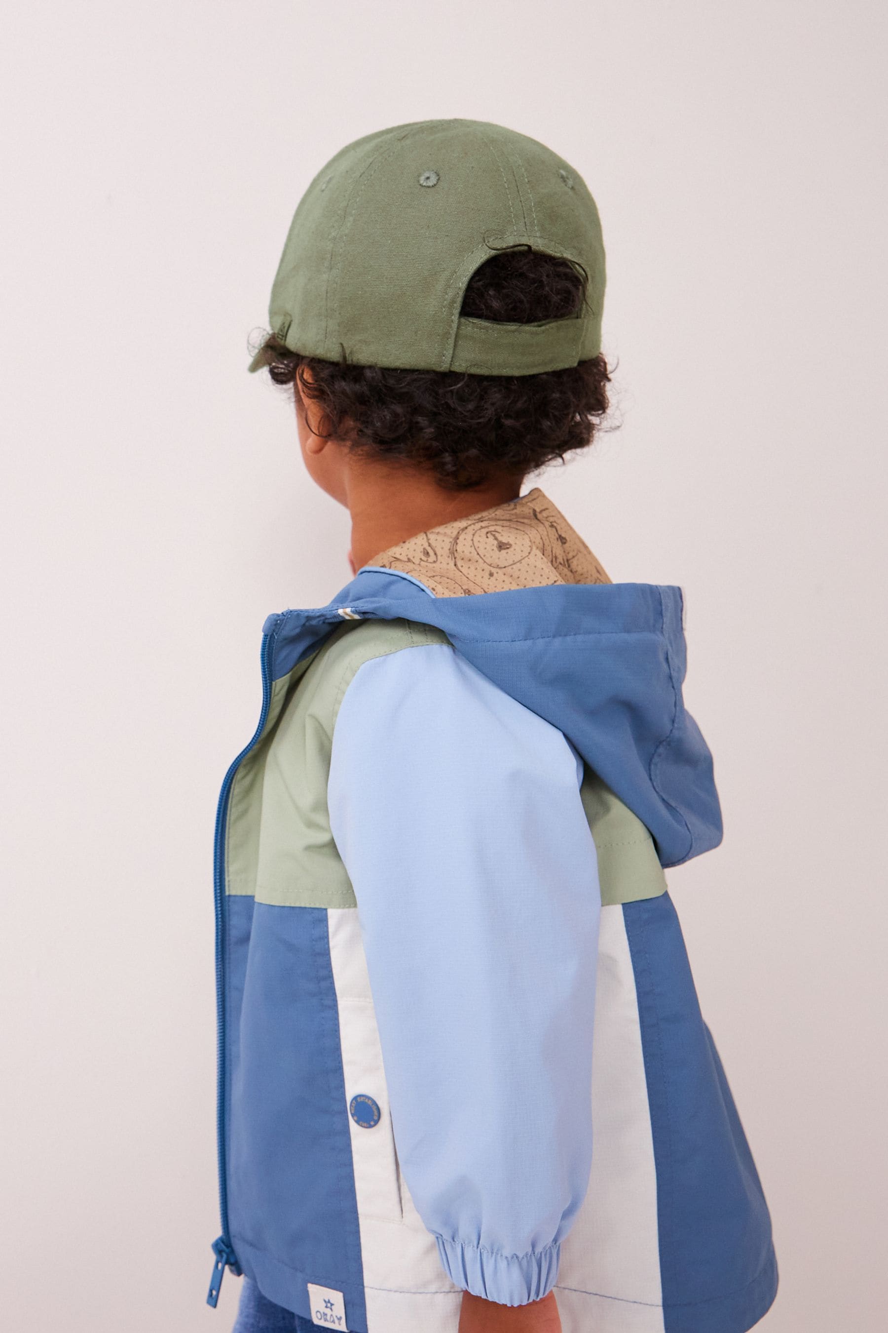 Khaki Green Canvas Cap (1-16yrs)