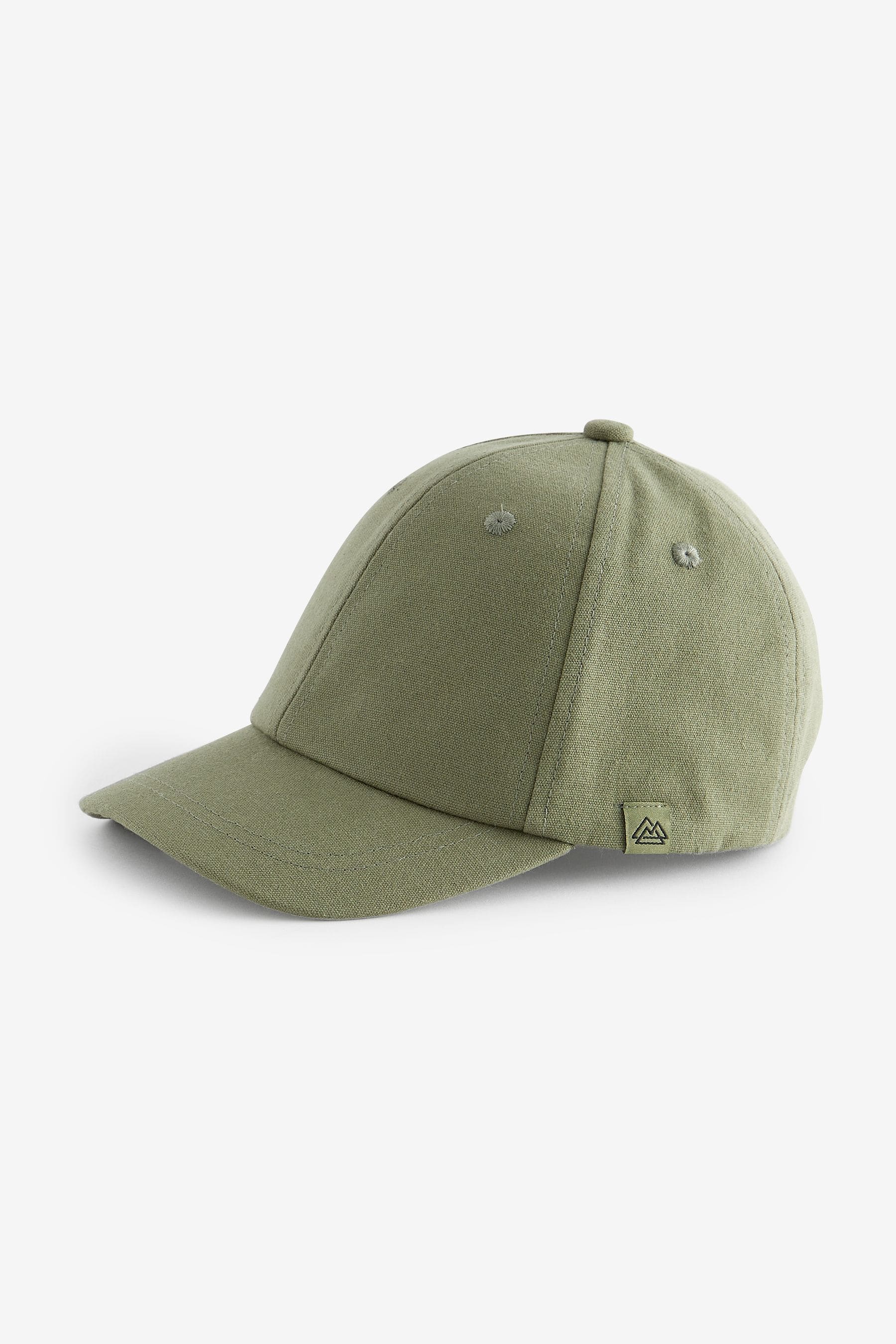 Khaki Green Canvas Cap (1-16yrs)