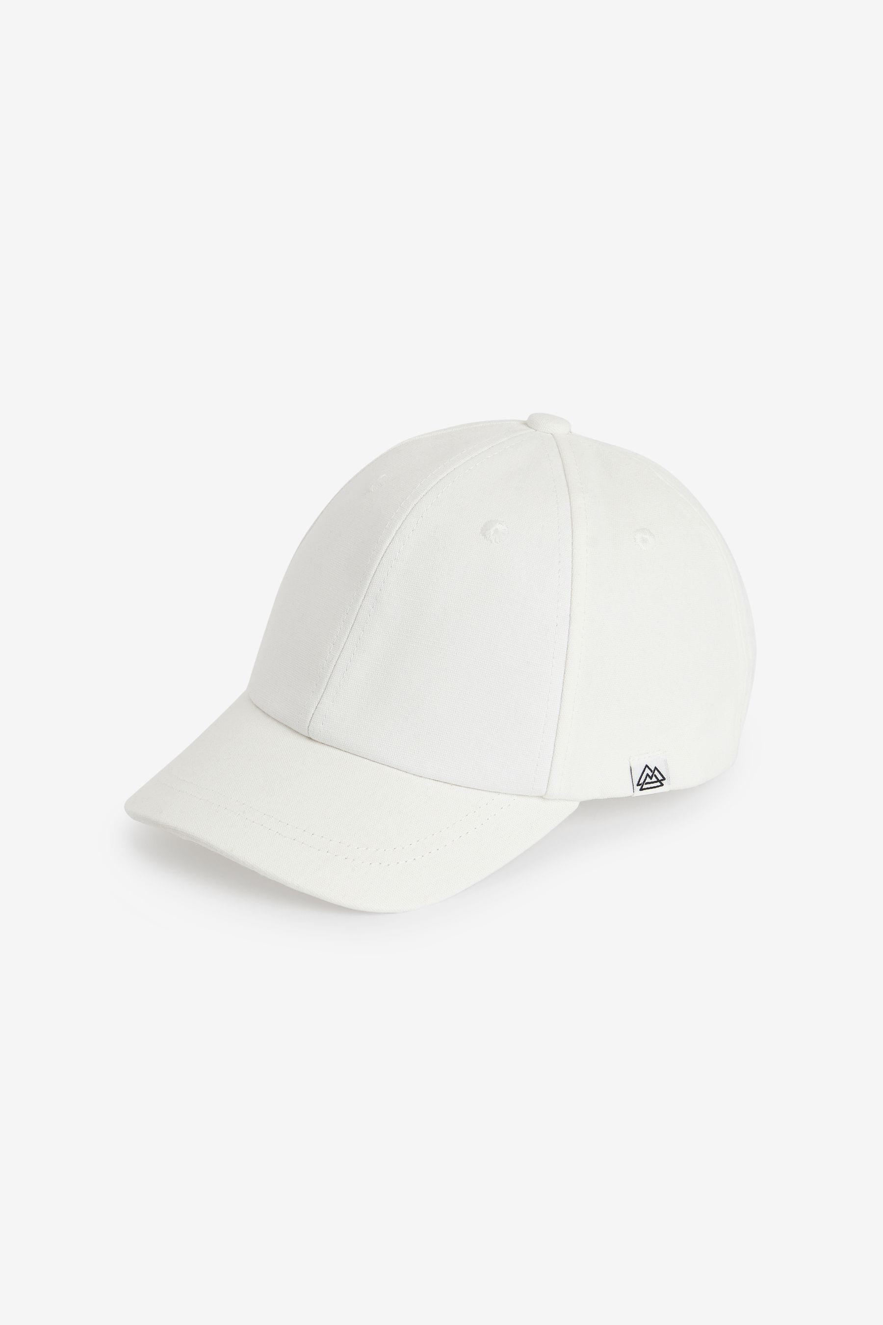 White Canvas Cap (1-16yrs)