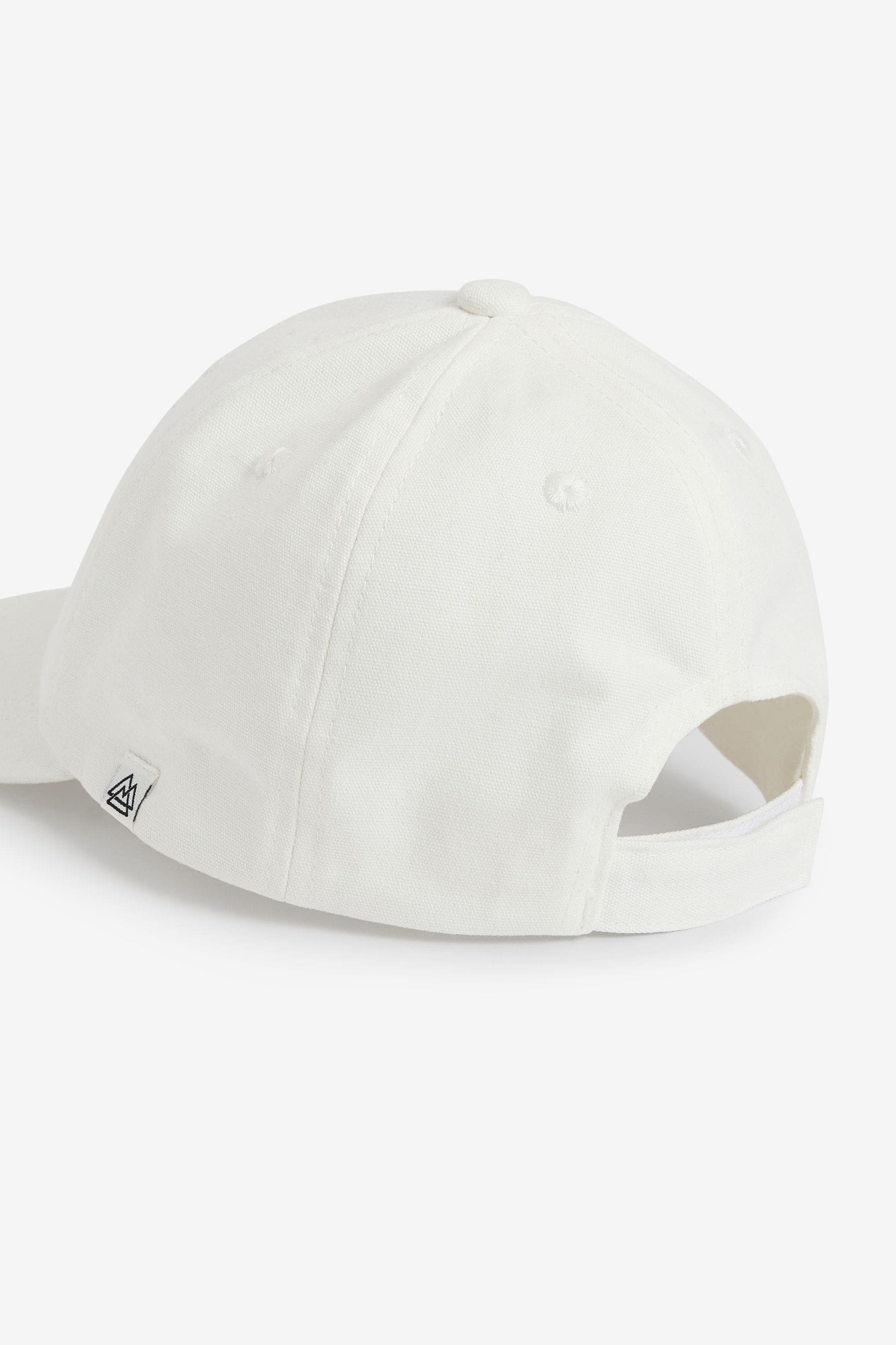 White Canvas Cap (1-16yrs)