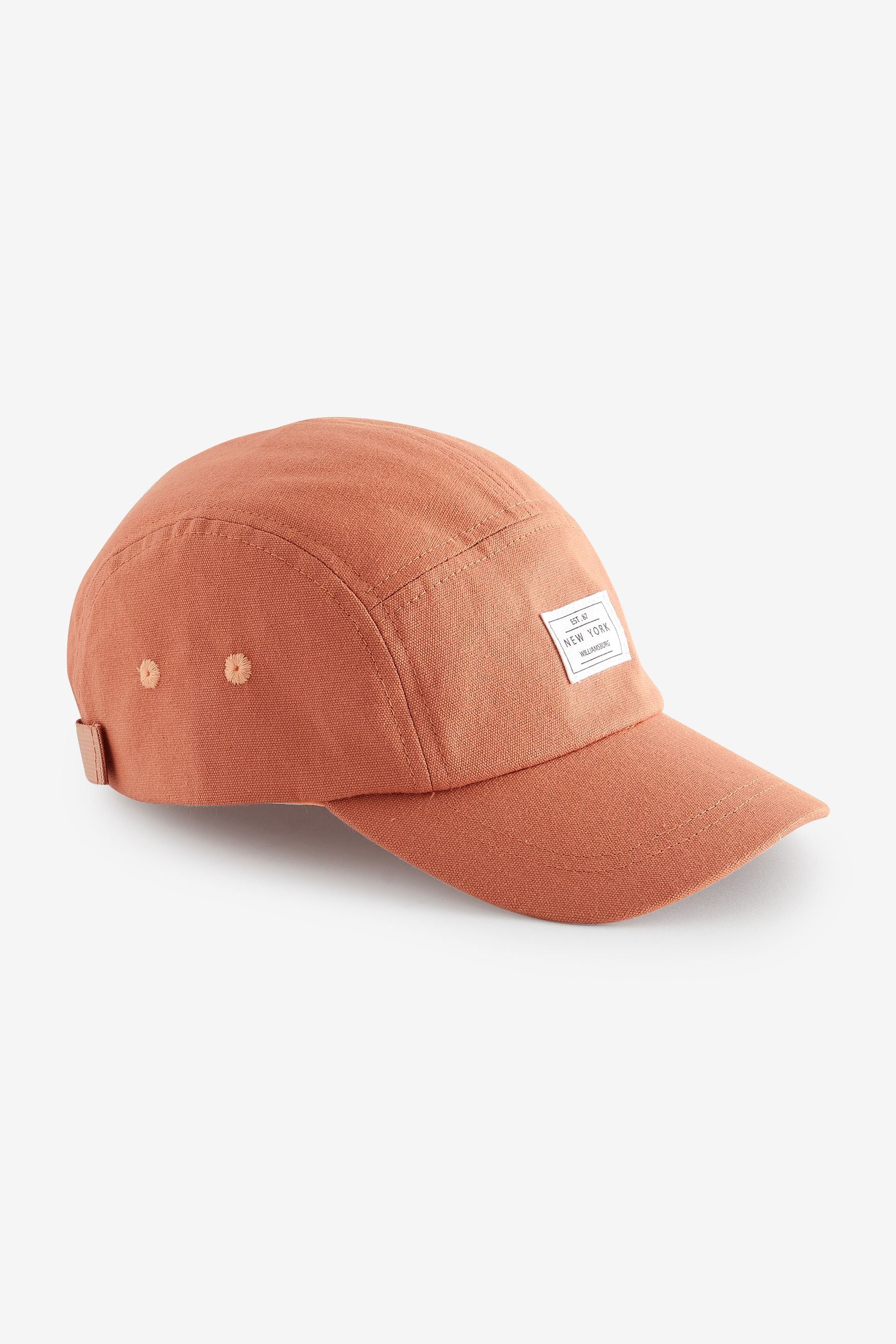 Rust Brown 5 Panel Cap (3mths-10yrs)