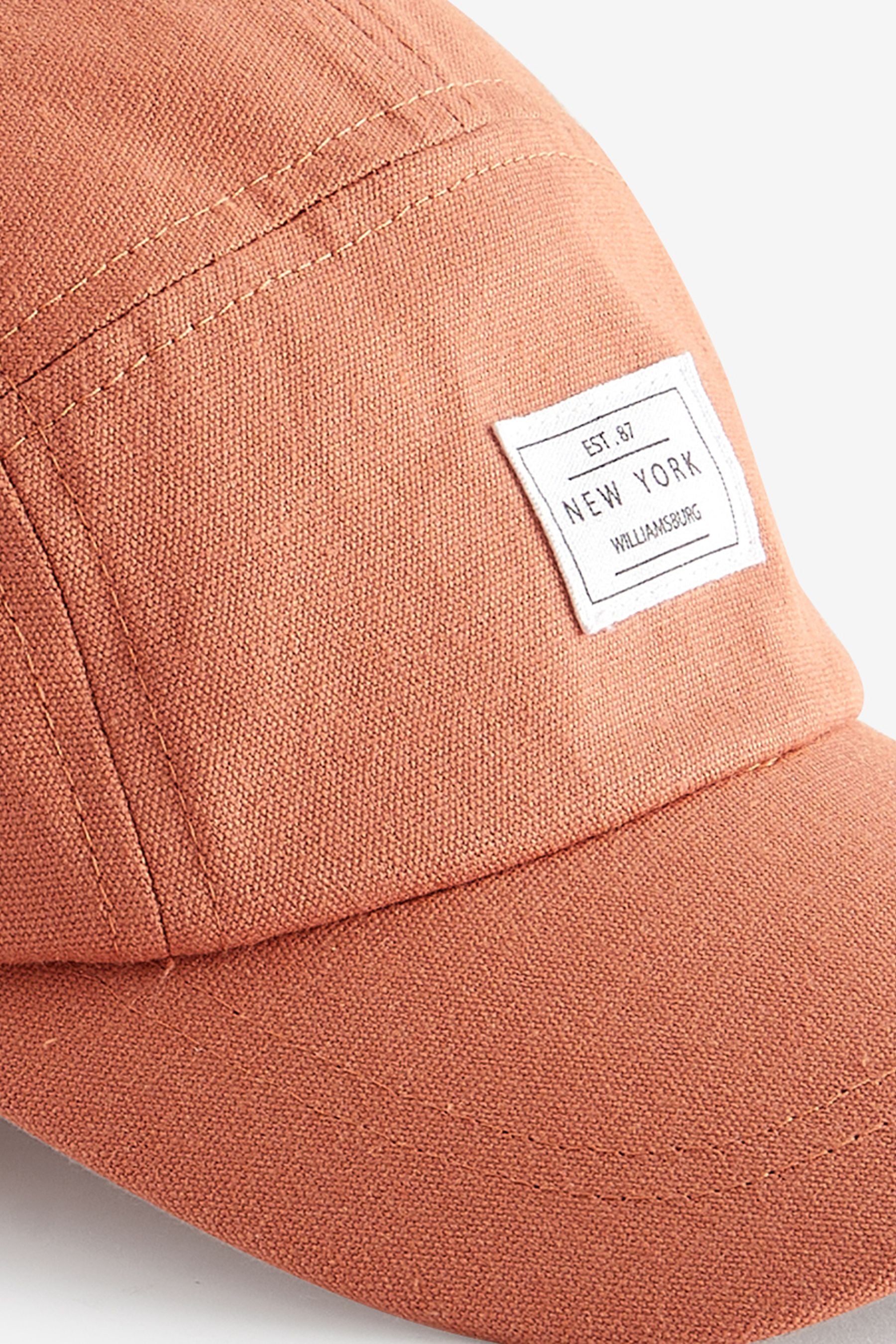 Rust Brown 5 Panel Cap (3mths-10yrs)