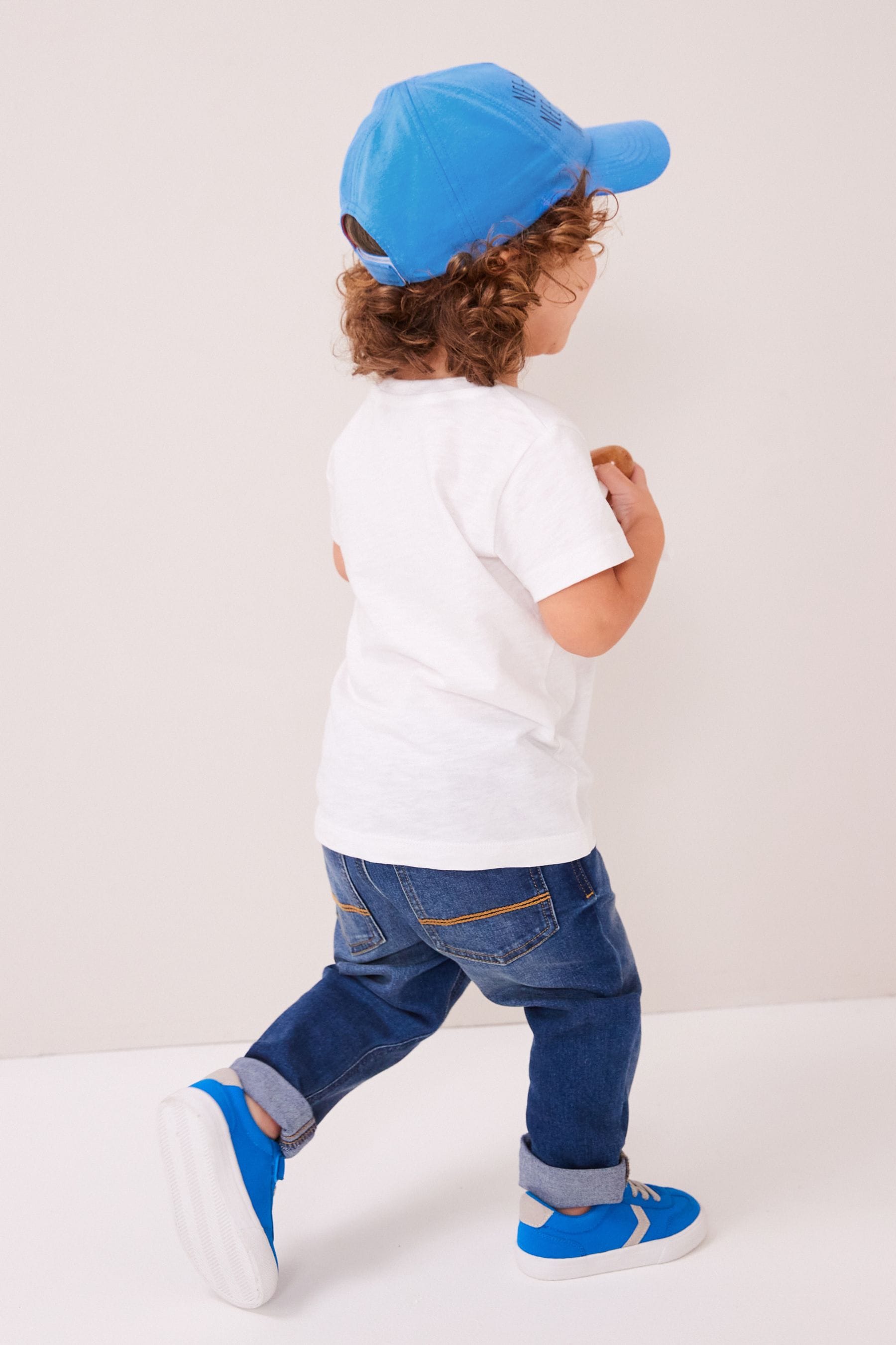 Blue Fire Engine Baseball Cap (3mths-10yrs)