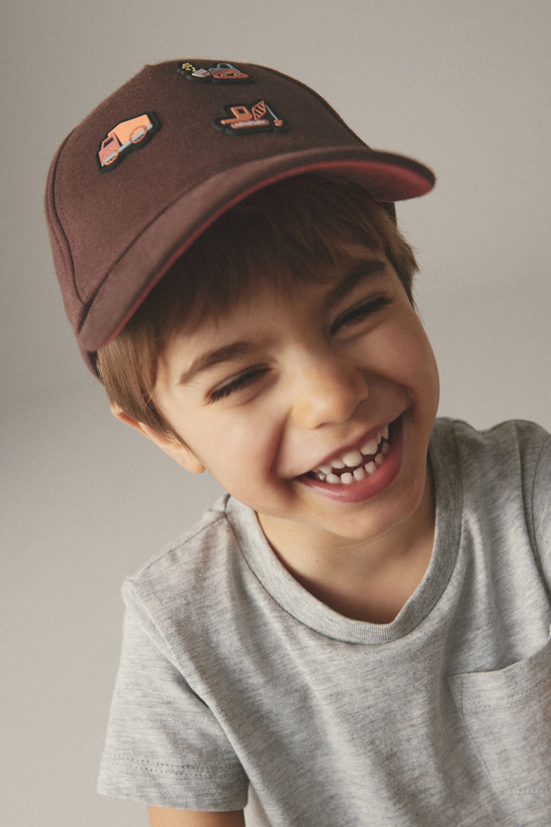 Neutral Transport Badge Baseball Cap (1-16yrs)