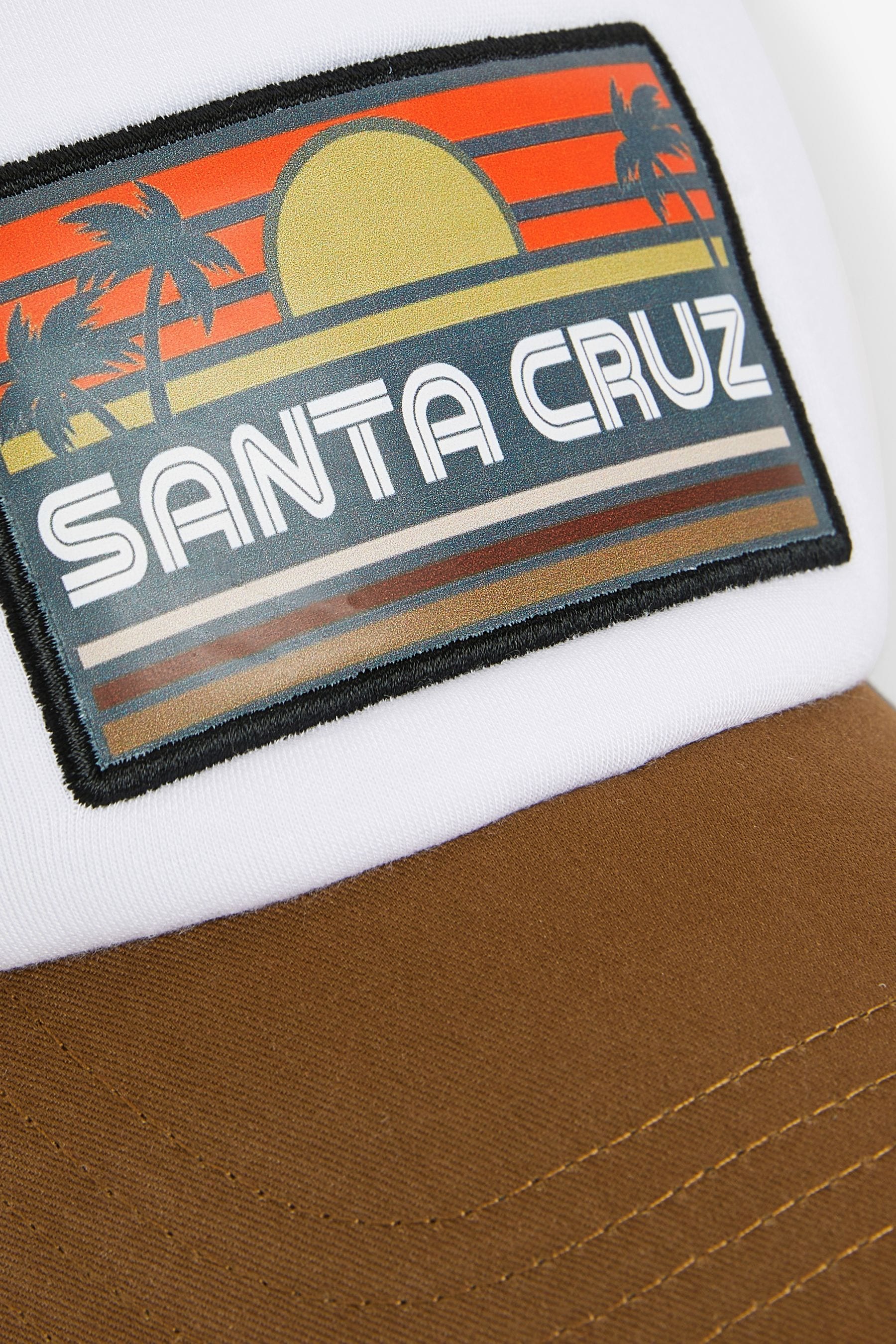 Brown Santa Cruz Mesh Back Baseball Cap (3-16yrs)