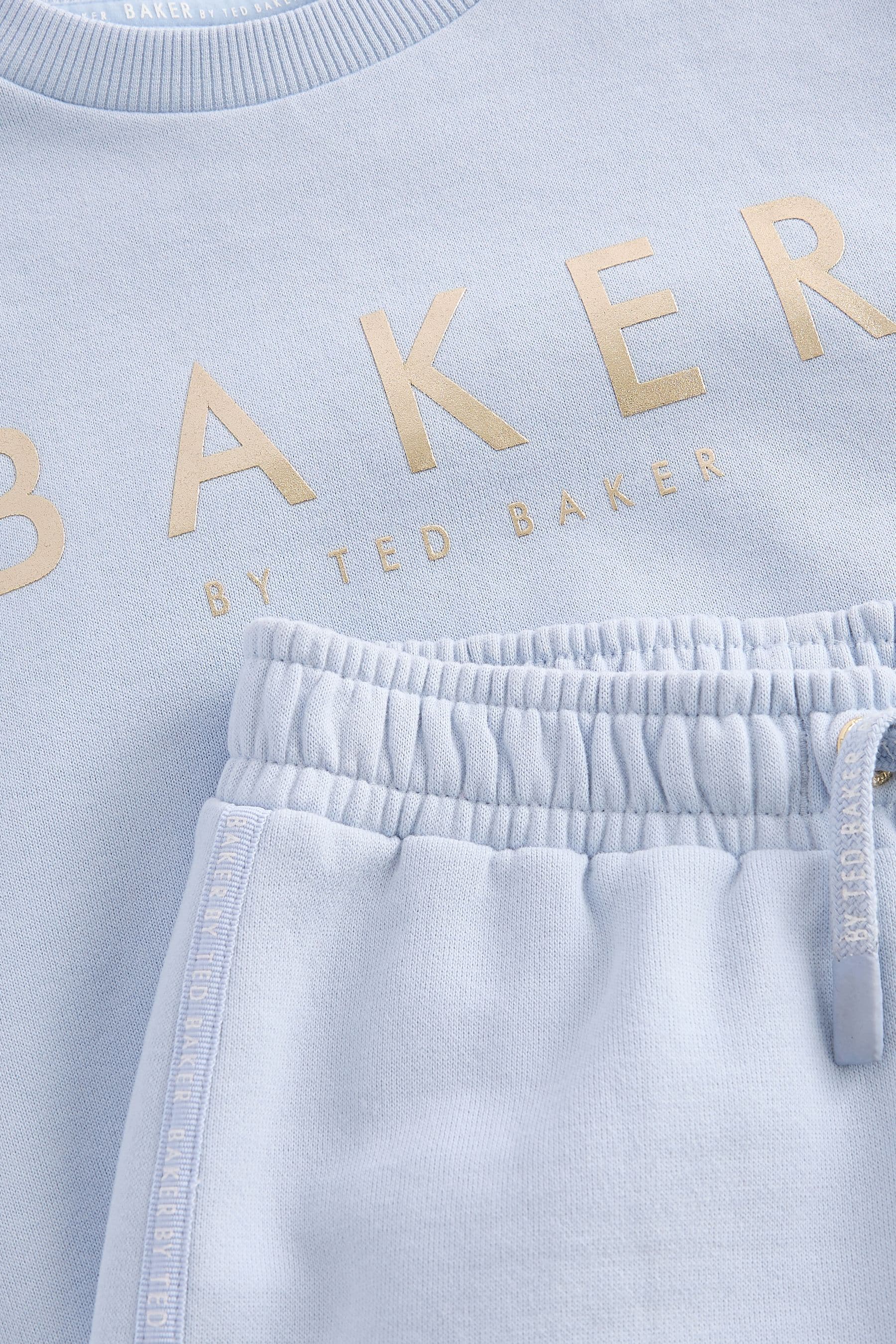 Baker by Ted Baker 100% Cotton Bow Sweater & Joggers Set