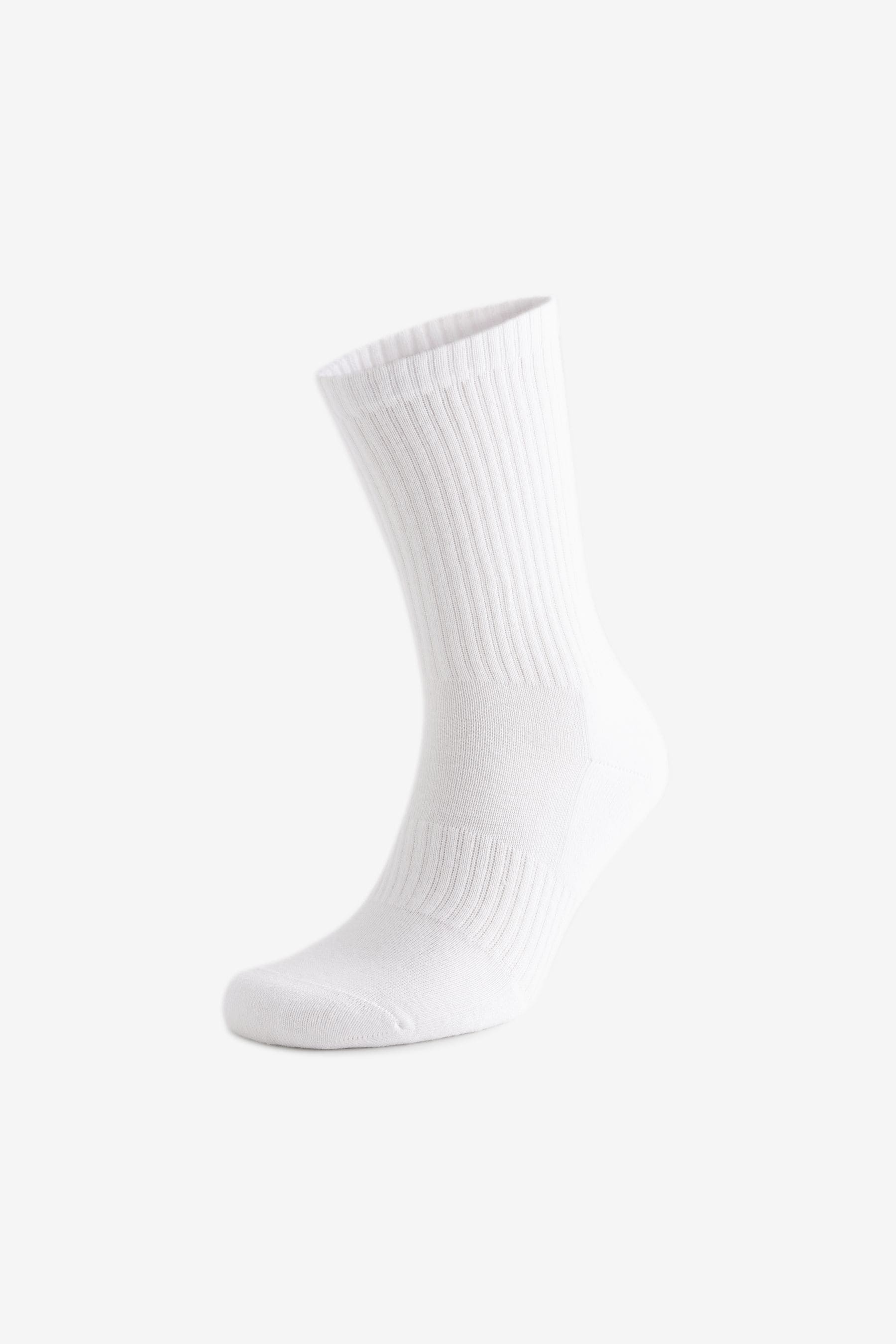 White Essential Sports Socks 6 Pack