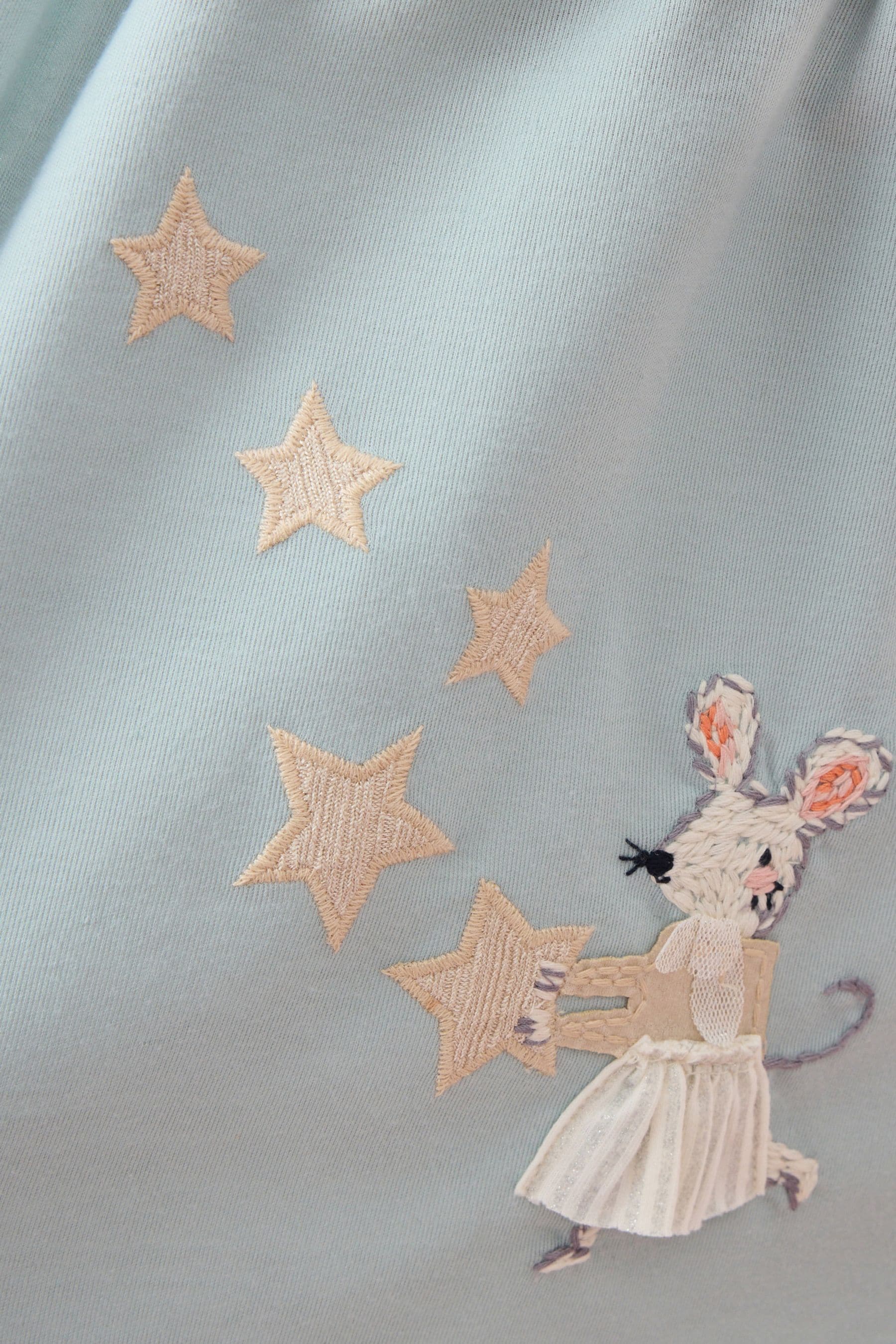 Blue/White Mouse Nighties 2 Pack (2-12yrs)