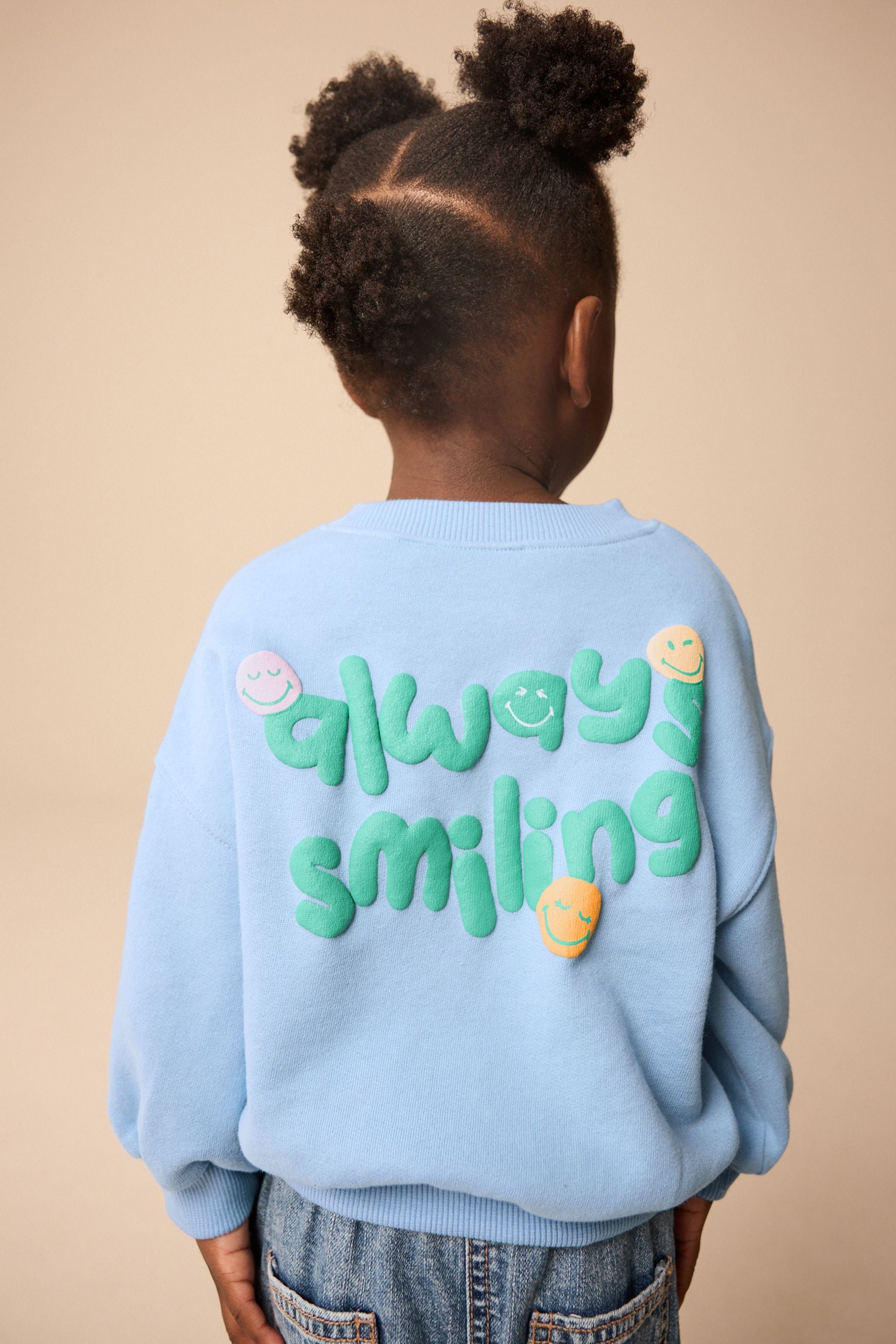 Blue SmileyWorld Sweatshirt (3mths-7yrs)