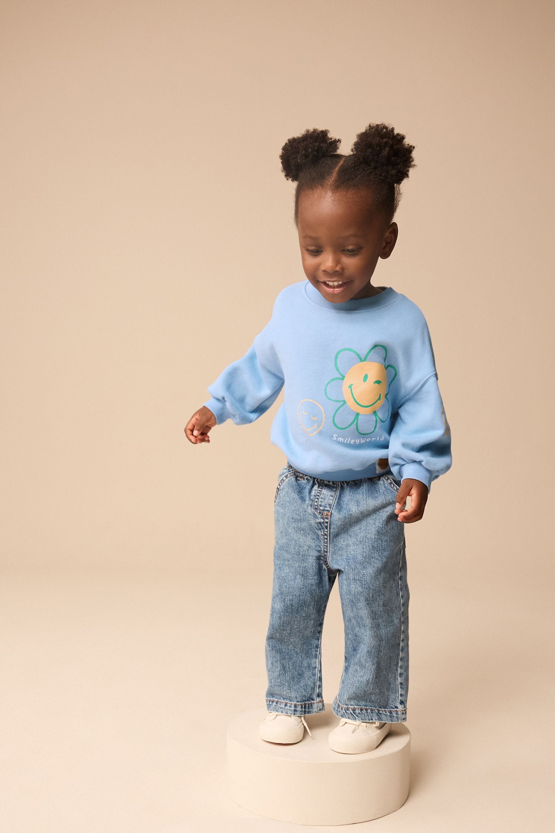 Blue SmileyWorld Sweatshirt (3mths-7yrs)