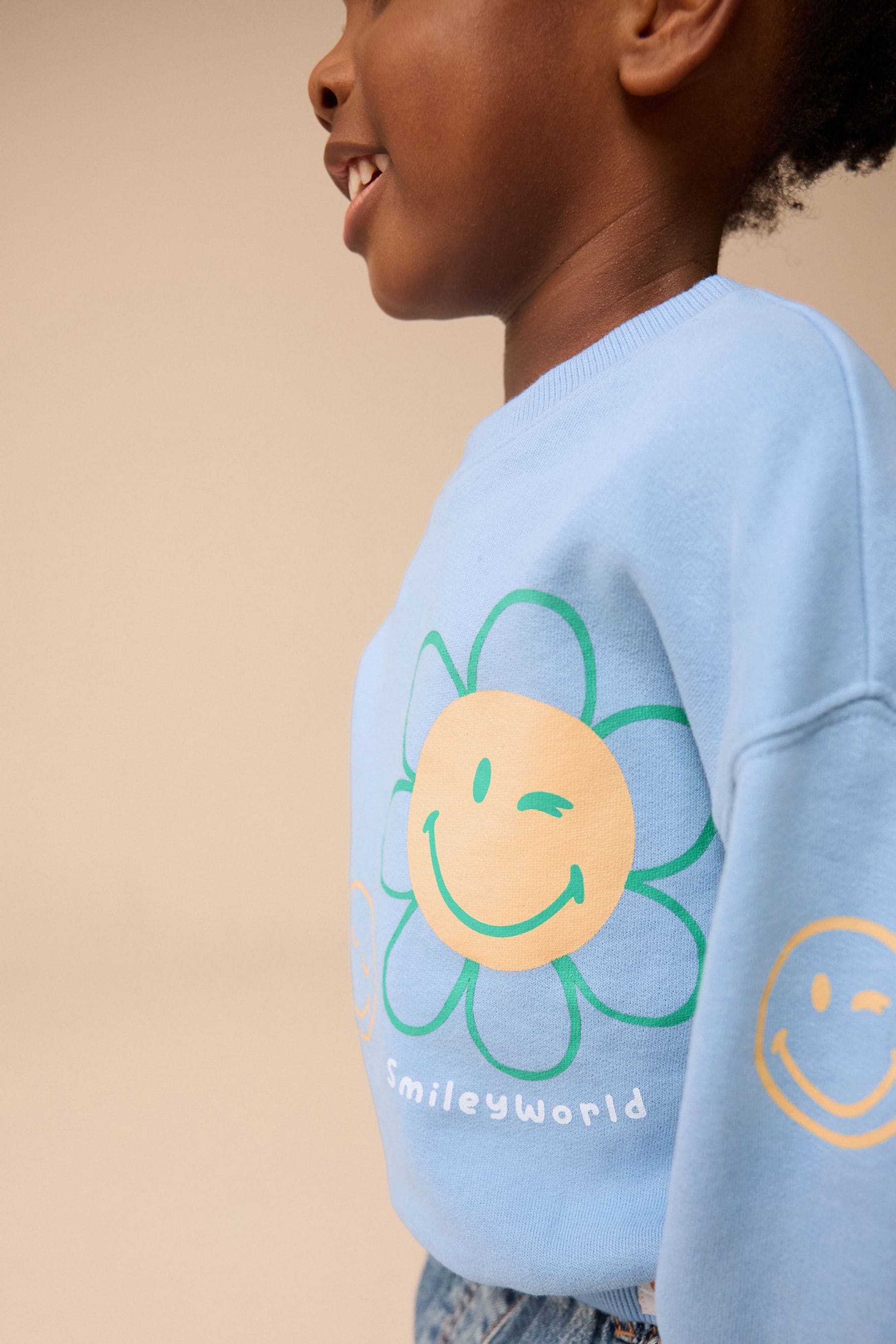 Blue SmileyWorld Sweatshirt (3mths-7yrs)