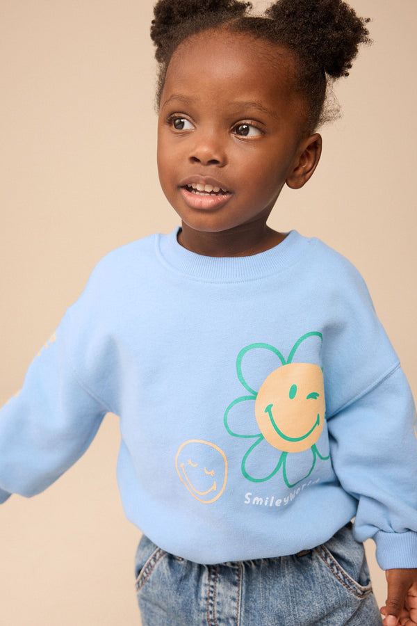 Blue SmileyWorld Sweatshirt (3mths-7yrs)