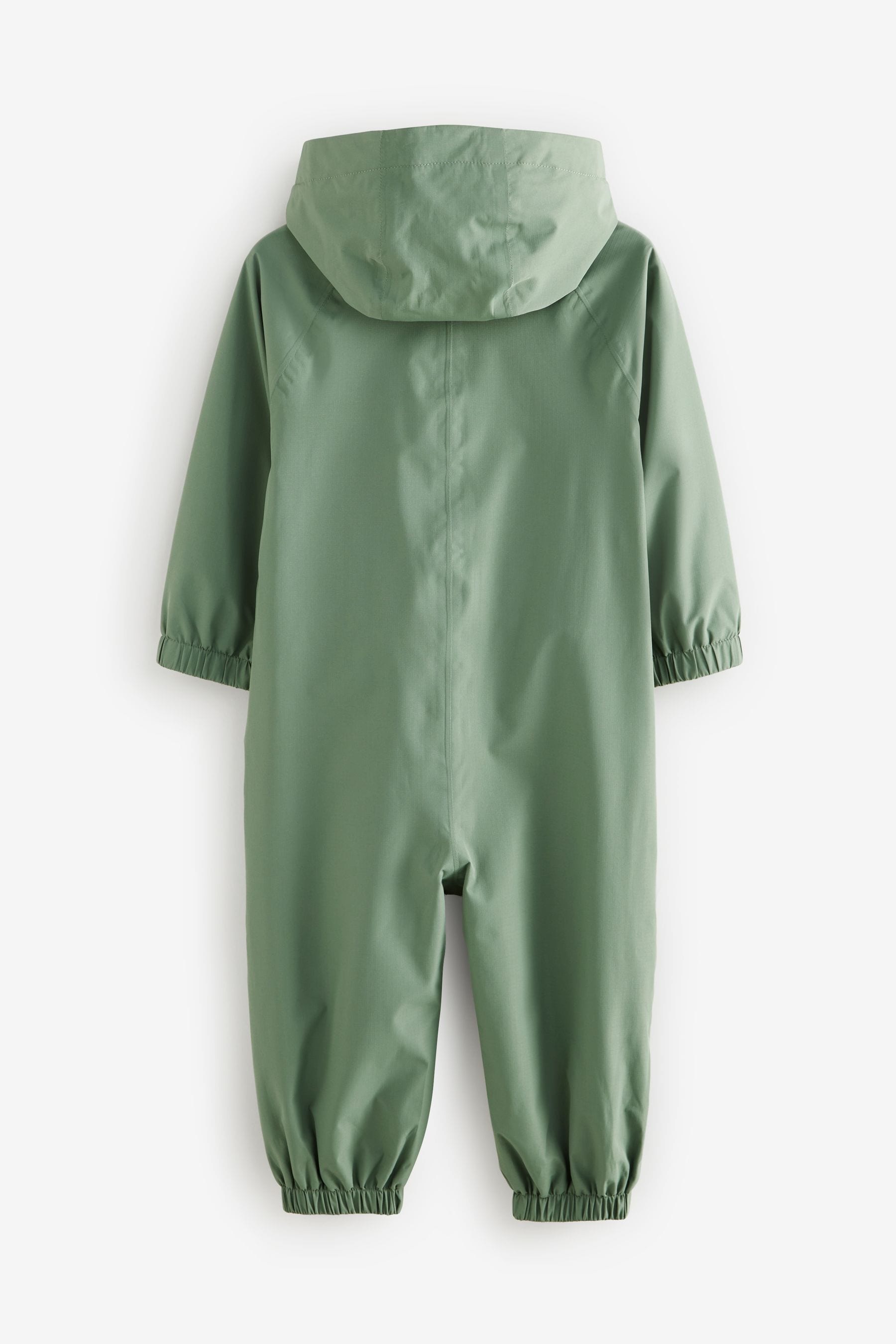 Khaki Green Waterproof Fleece Lined Puddlesuit (3mths-7yrs)