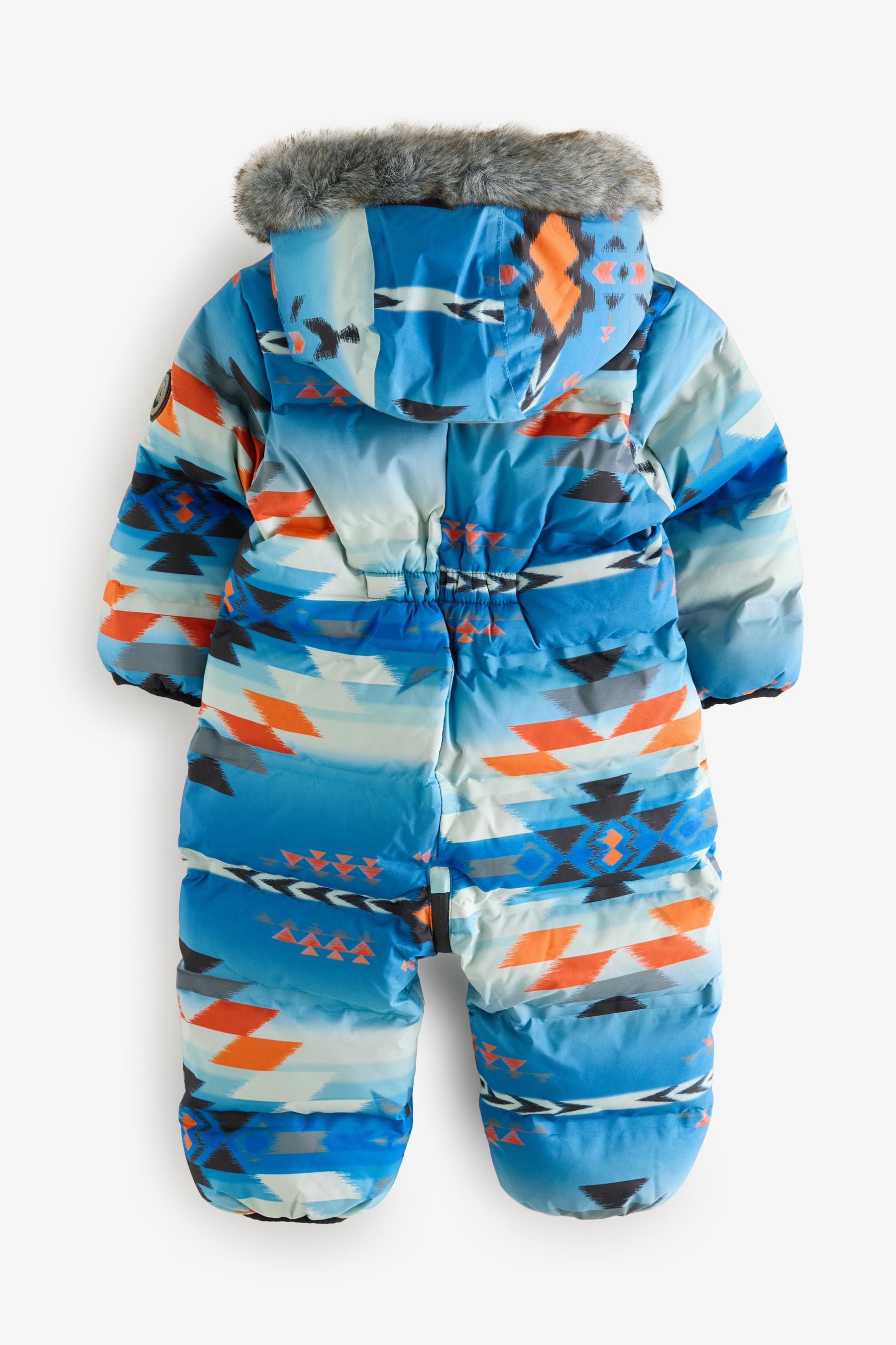 Blue/White Waterproof Snowsuit (3mths-7yrs)