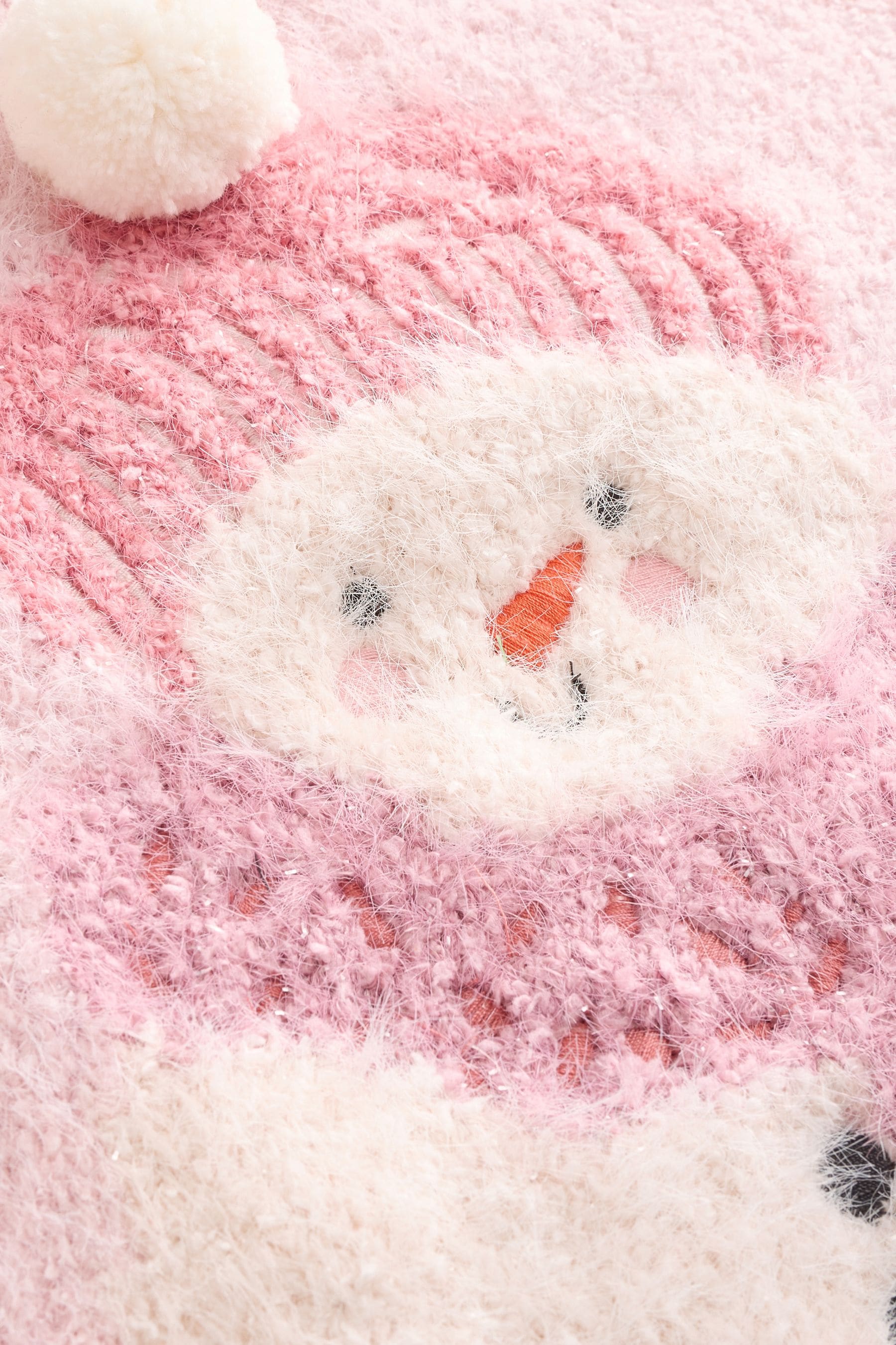 Pink Snowman Jumper (2-8yrs)