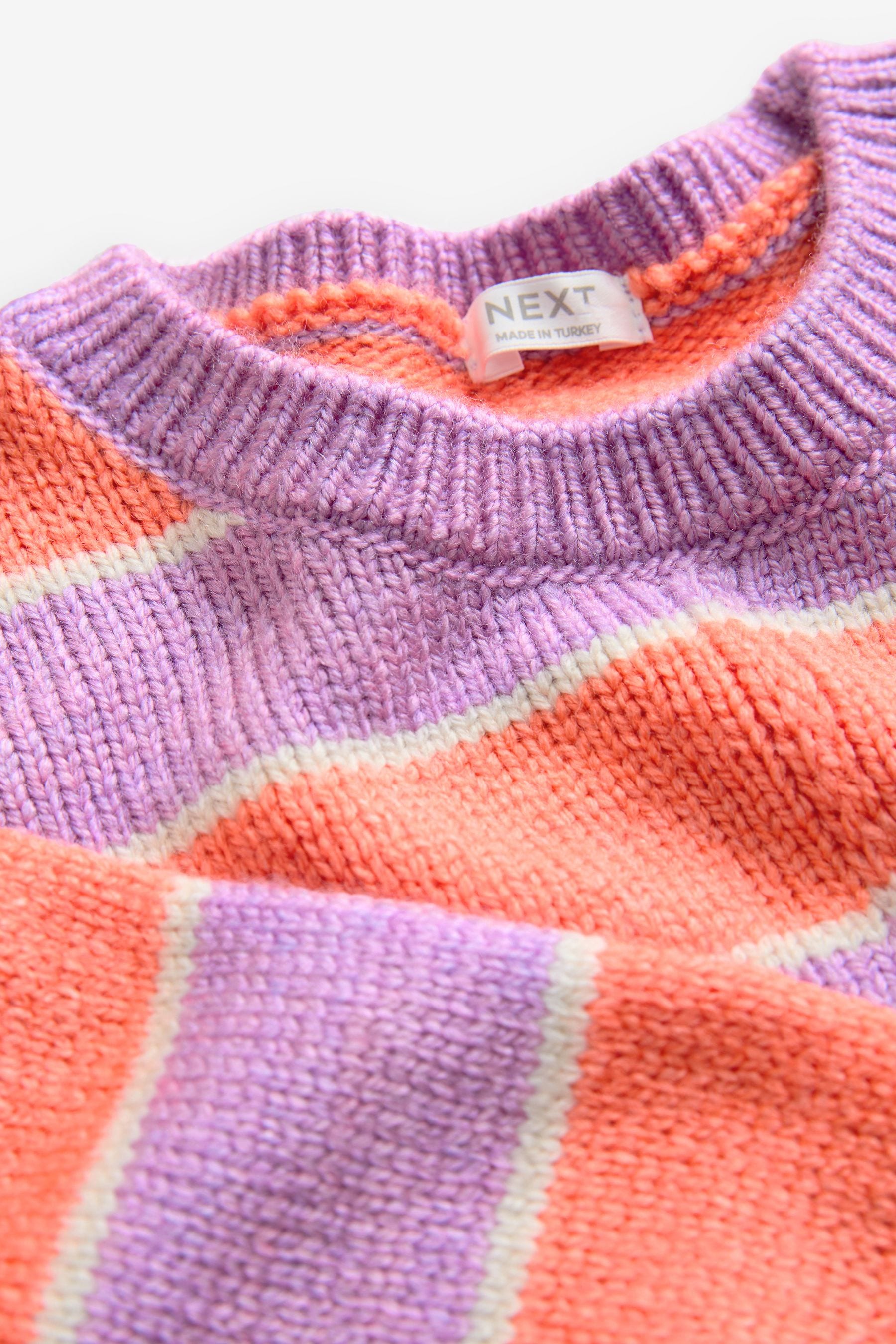 Multi Stripe Boxy Jumper (3-16yrs)