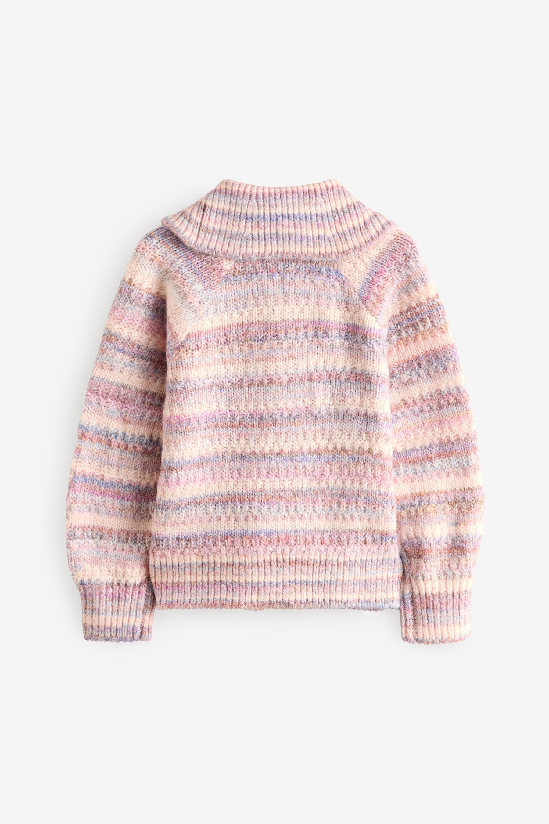 Pink Zip Through Cardigan (3-16yrs)