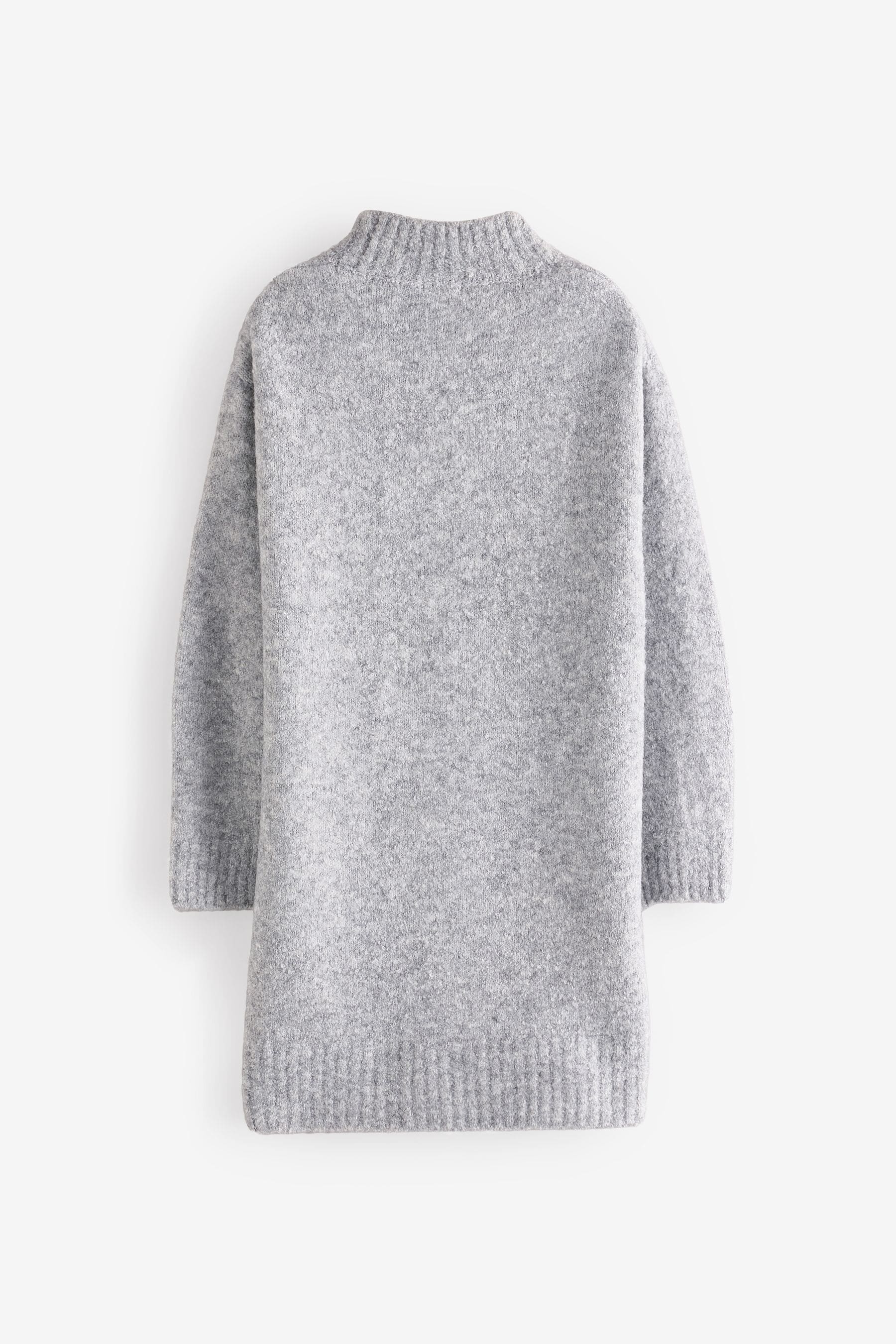 Grey Sequin Jumper Dress (3-16yrs)