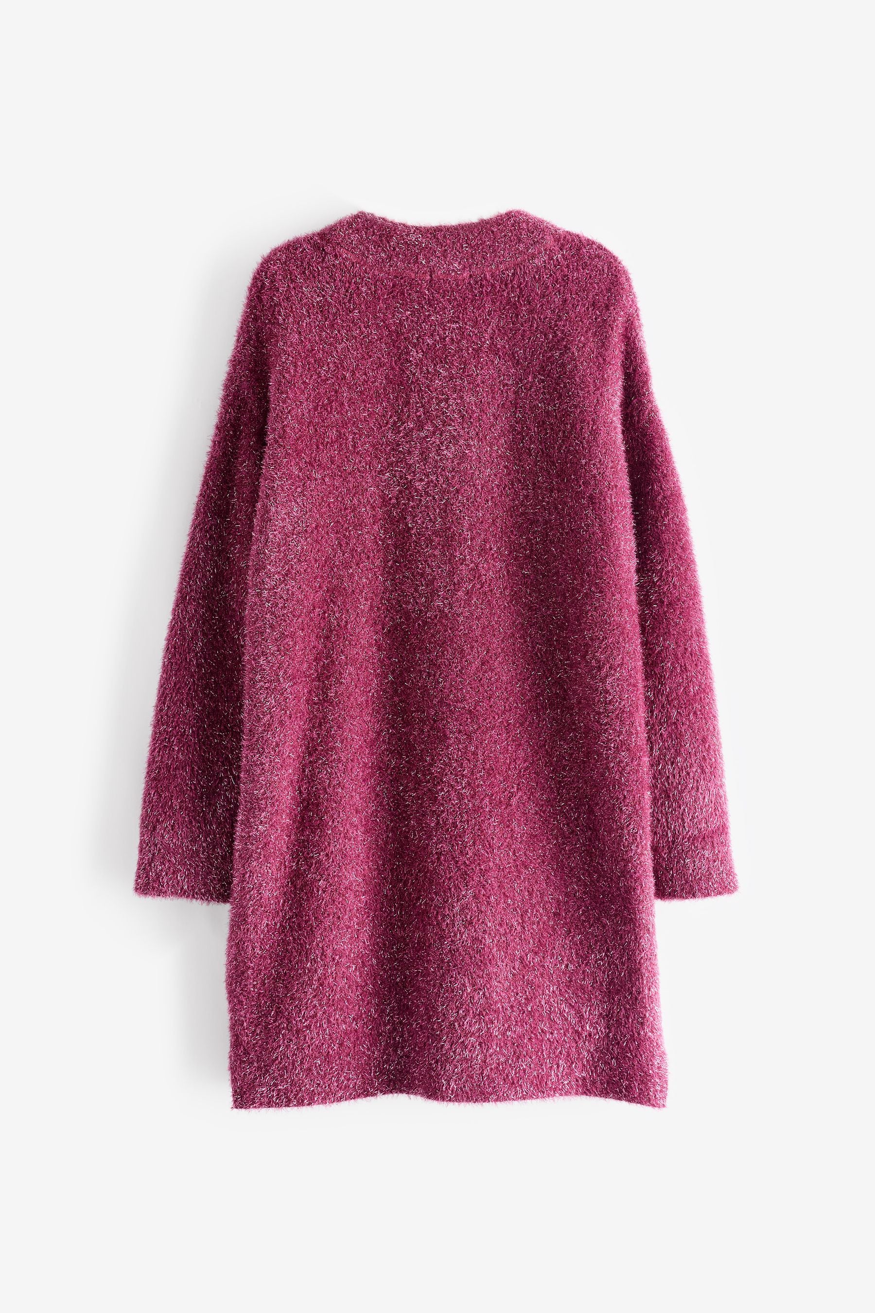 Berry Pink Sparkle Jumper Dress (3-16yrs)