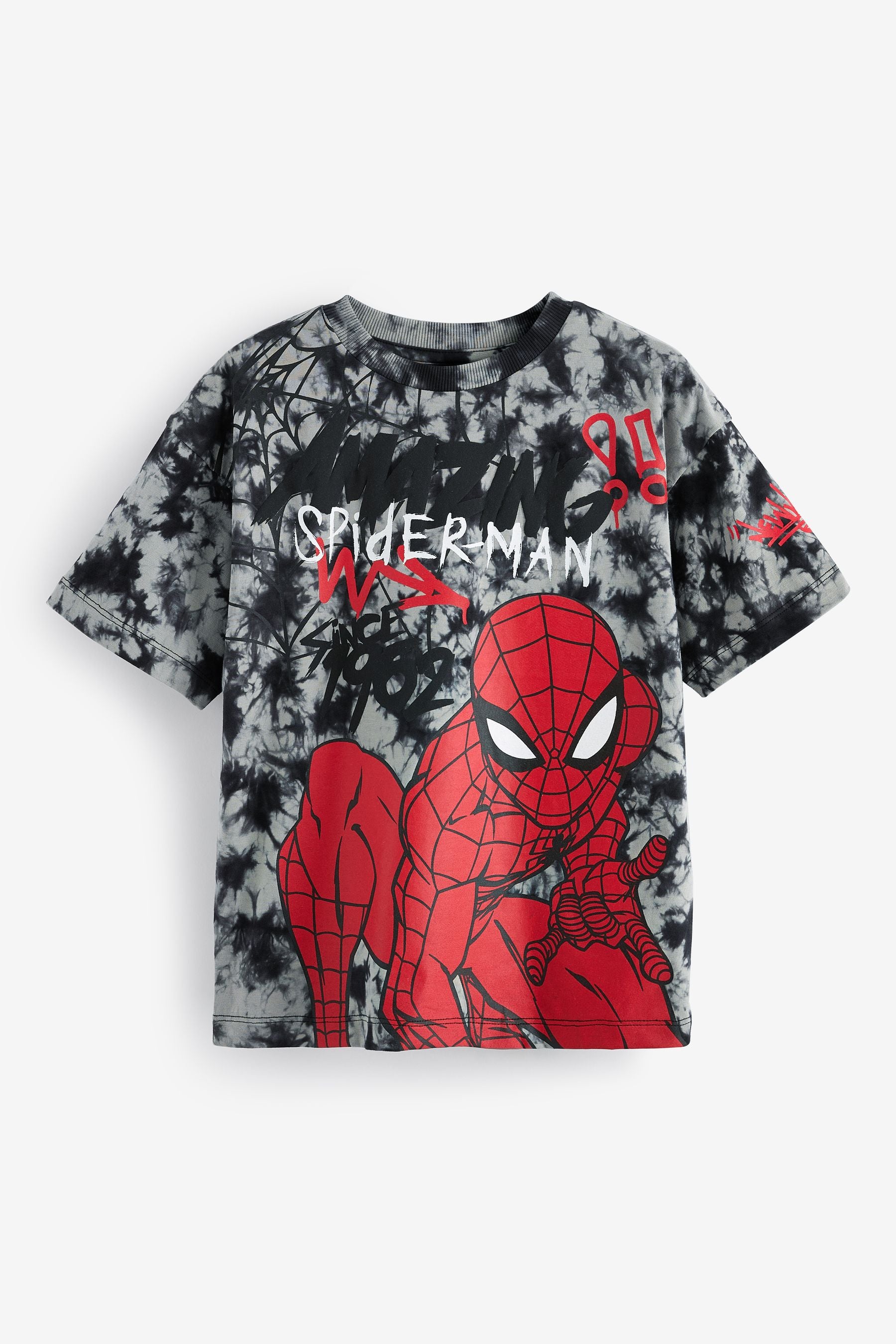 Black Licensed Spider-Man T-Shirt by Next (3-16yrs)