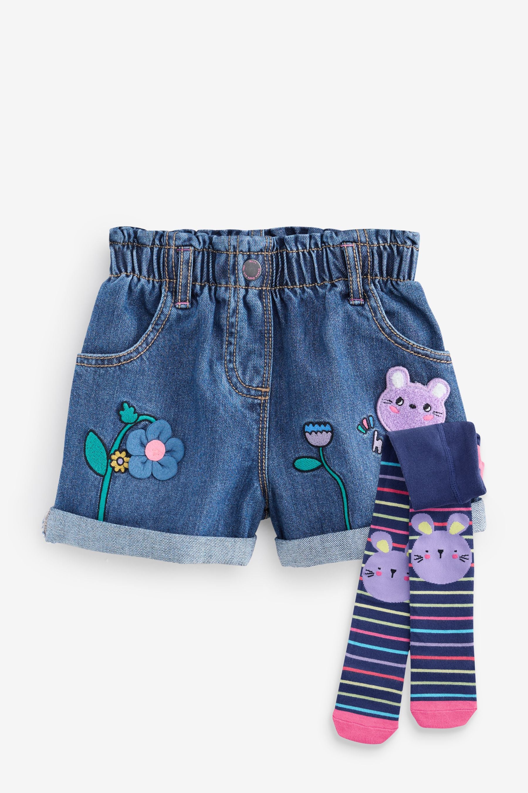 Multi Character Shorts and Tights Set (3mths-7yrs)