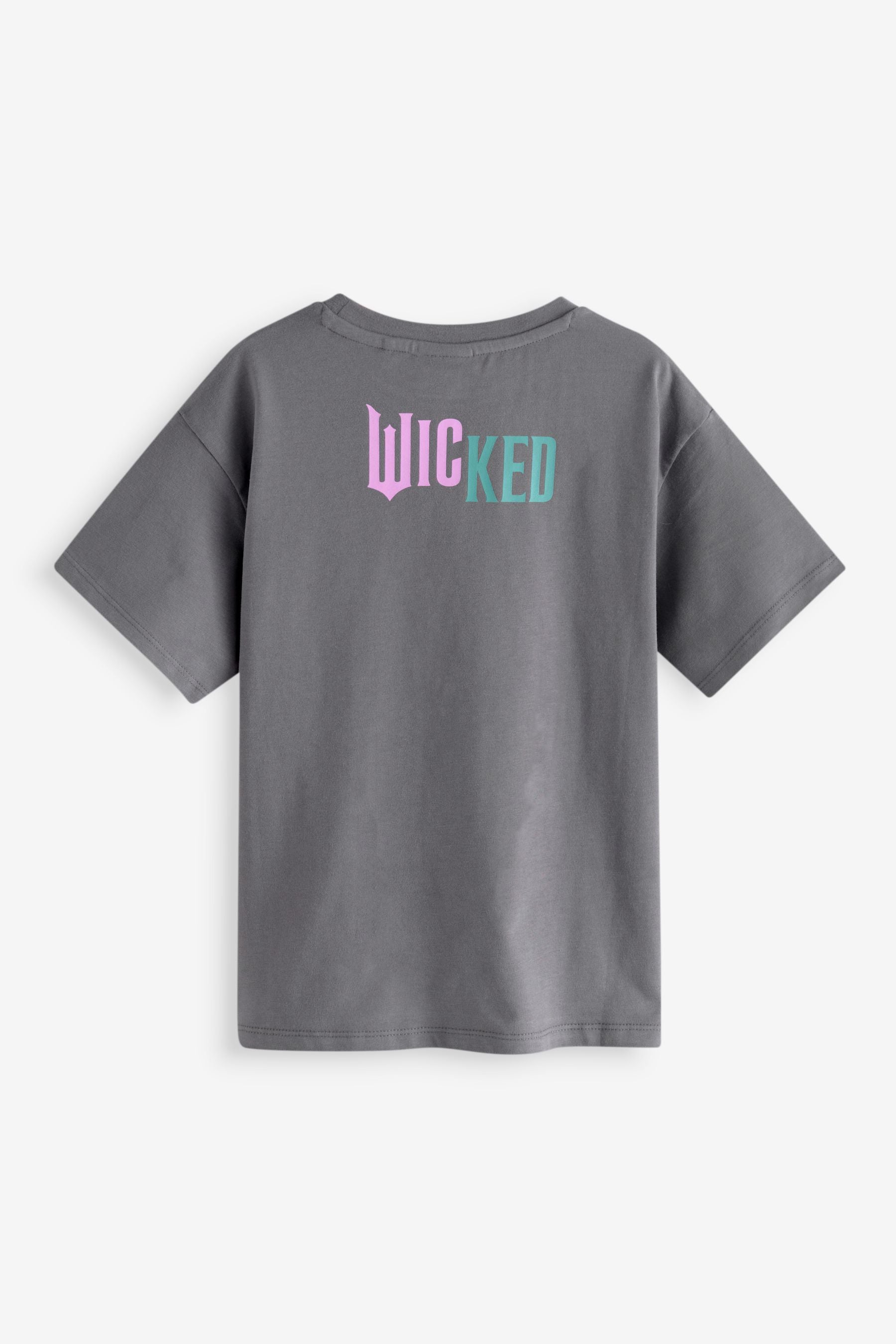 Charcoal Grey Wicked Oversized 100% Cotton T-Shirt (6-16yrs)